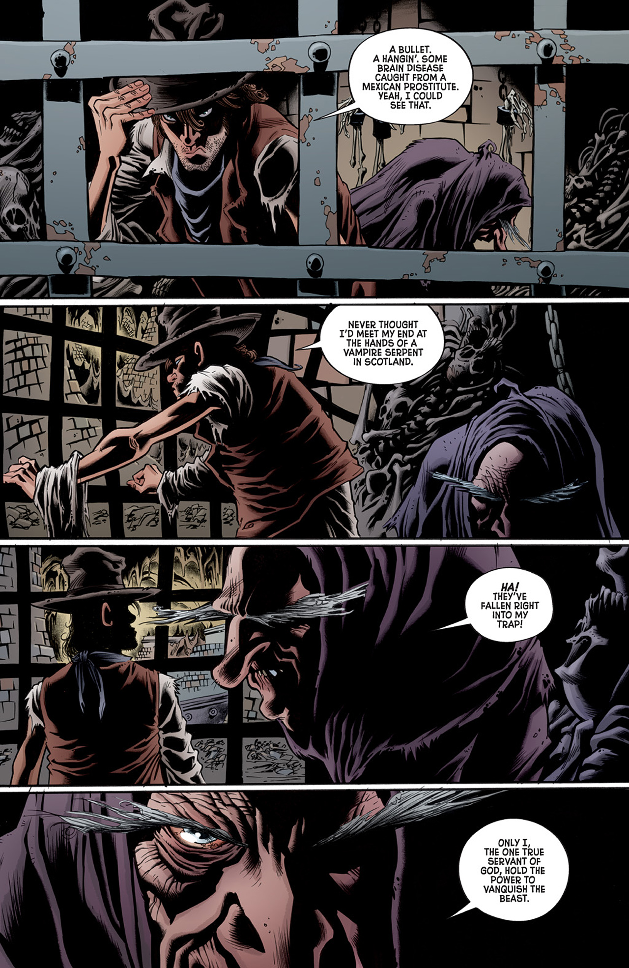 Read online Billy the Kid's Old Timey Oddities and the Orm of Loch Ness comic -  Issue #4 - 10