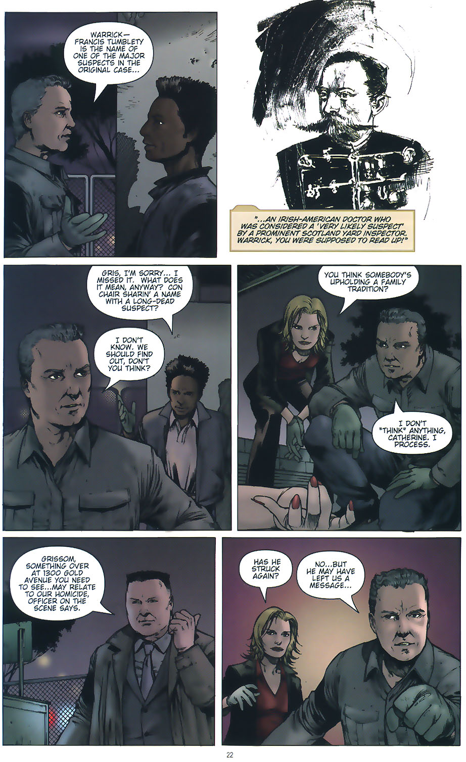 Read online CSI: Crime Scene Investigation comic -  Issue #4 - 24
