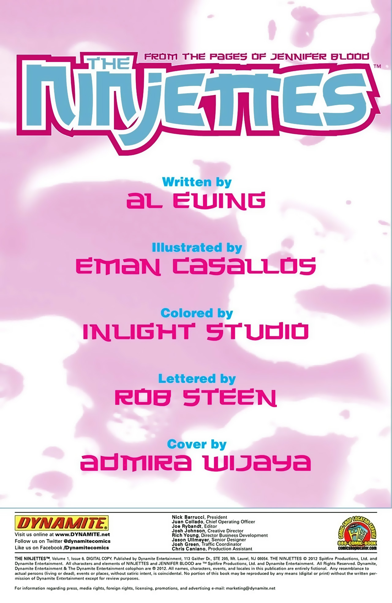 Read online The Ninjettes comic -  Issue #6 - 2