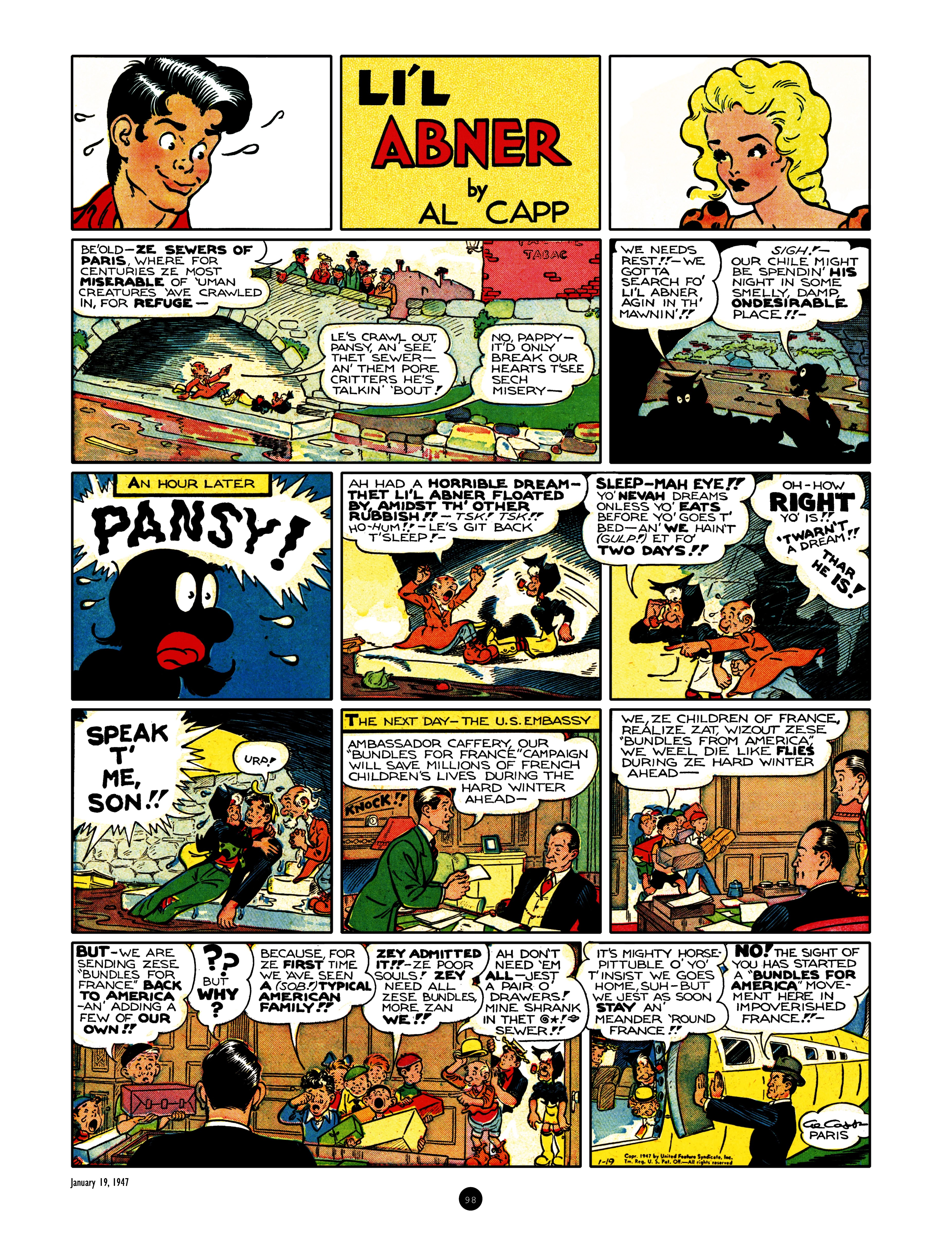 Read online Al Capp's Li'l Abner Complete Daily & Color Sunday Comics comic -  Issue # TPB 7 (Part 1) - 98