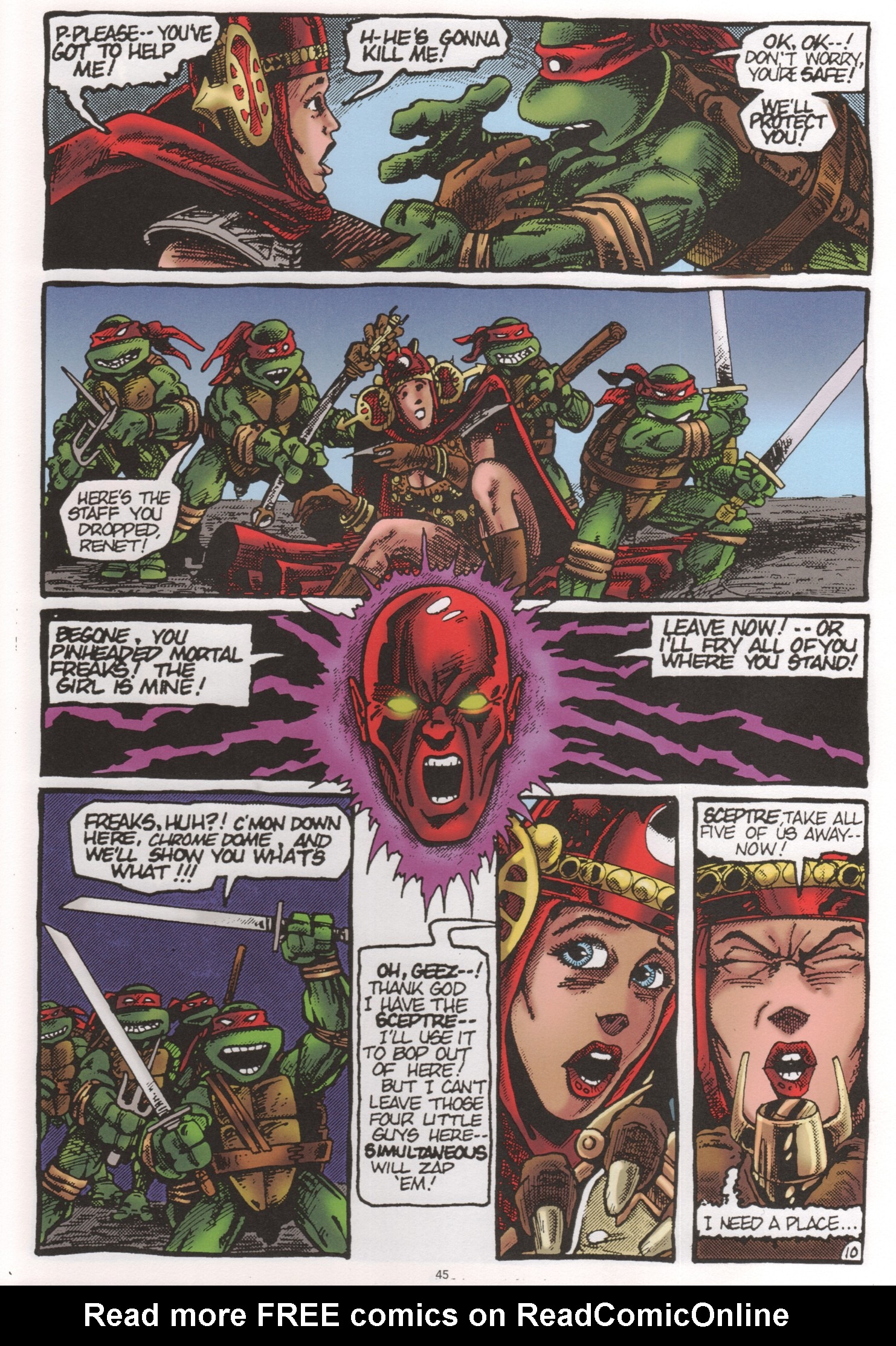 Read online Teenage Mutant Ninja Turtles Color Classics (2012) comic -  Issue #8 - 11