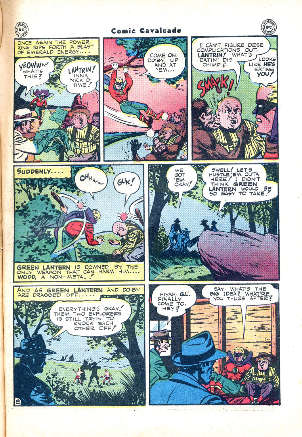 Read online Comic Cavalcade comic -  Issue #14 - 69