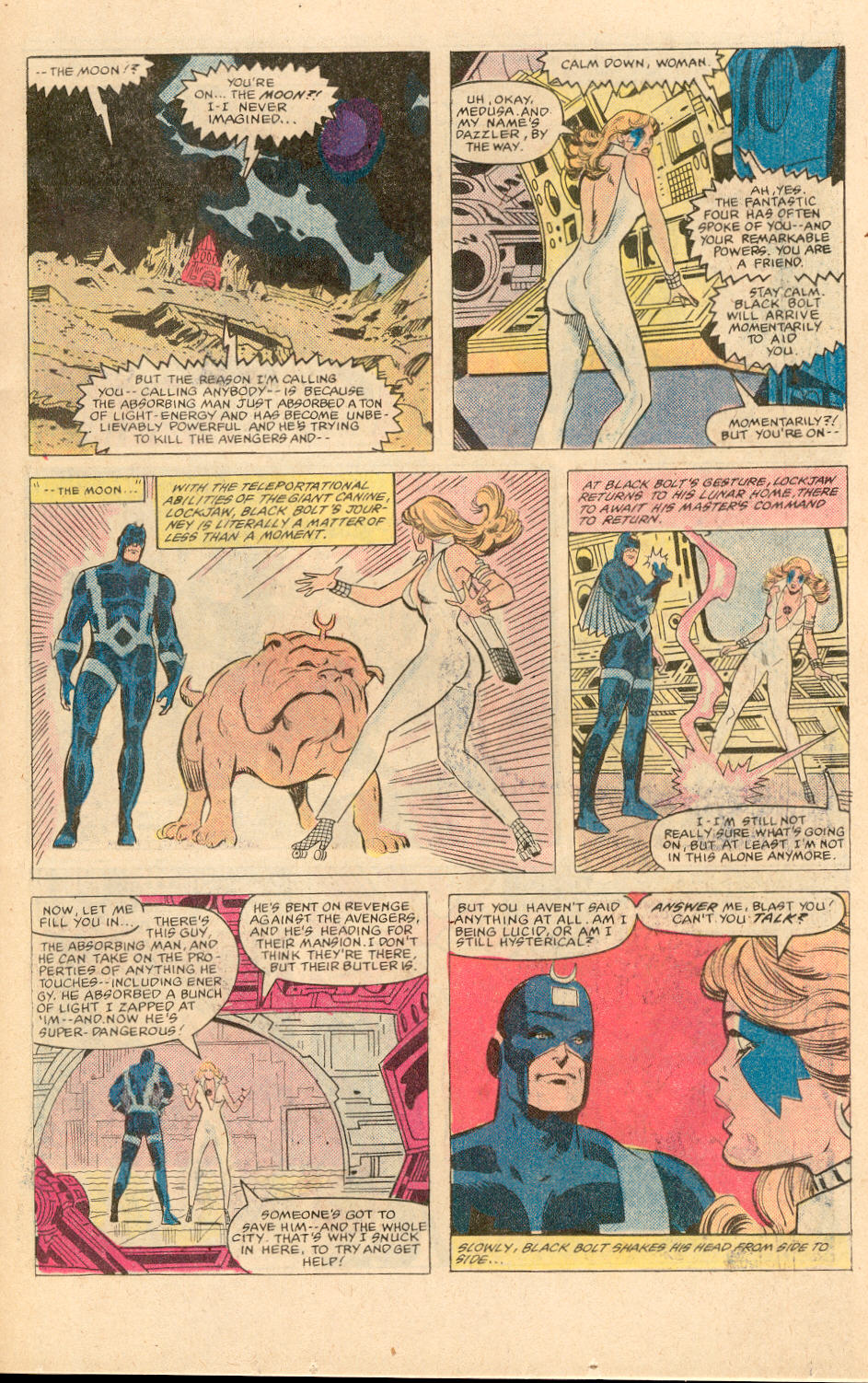 Read online Dazzler (1981) comic -  Issue #19 - 9