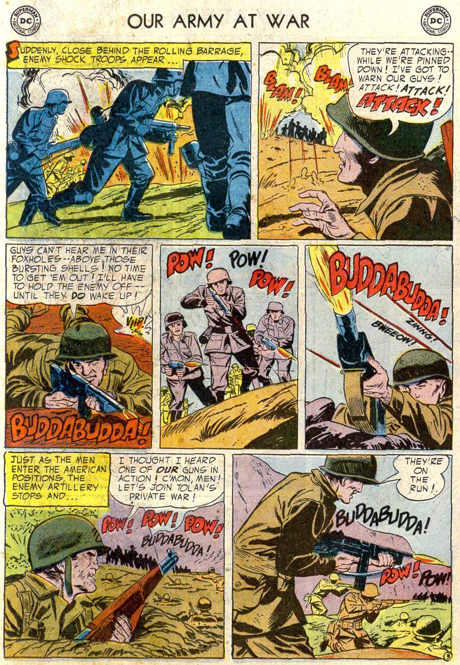 Read online Our Army at War (1952) comic -  Issue #33 - 23