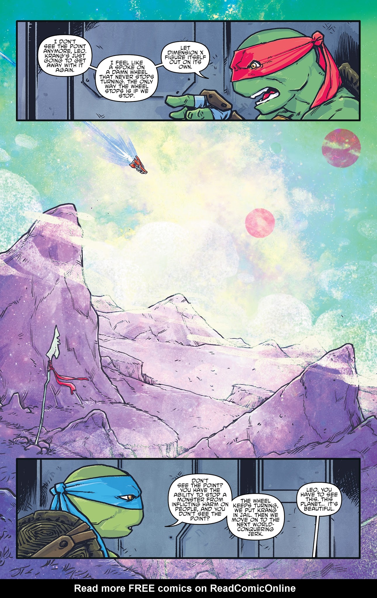 Read online Teenage Mutant Ninja Turtles: Dimension X comic -  Issue #2 - 3