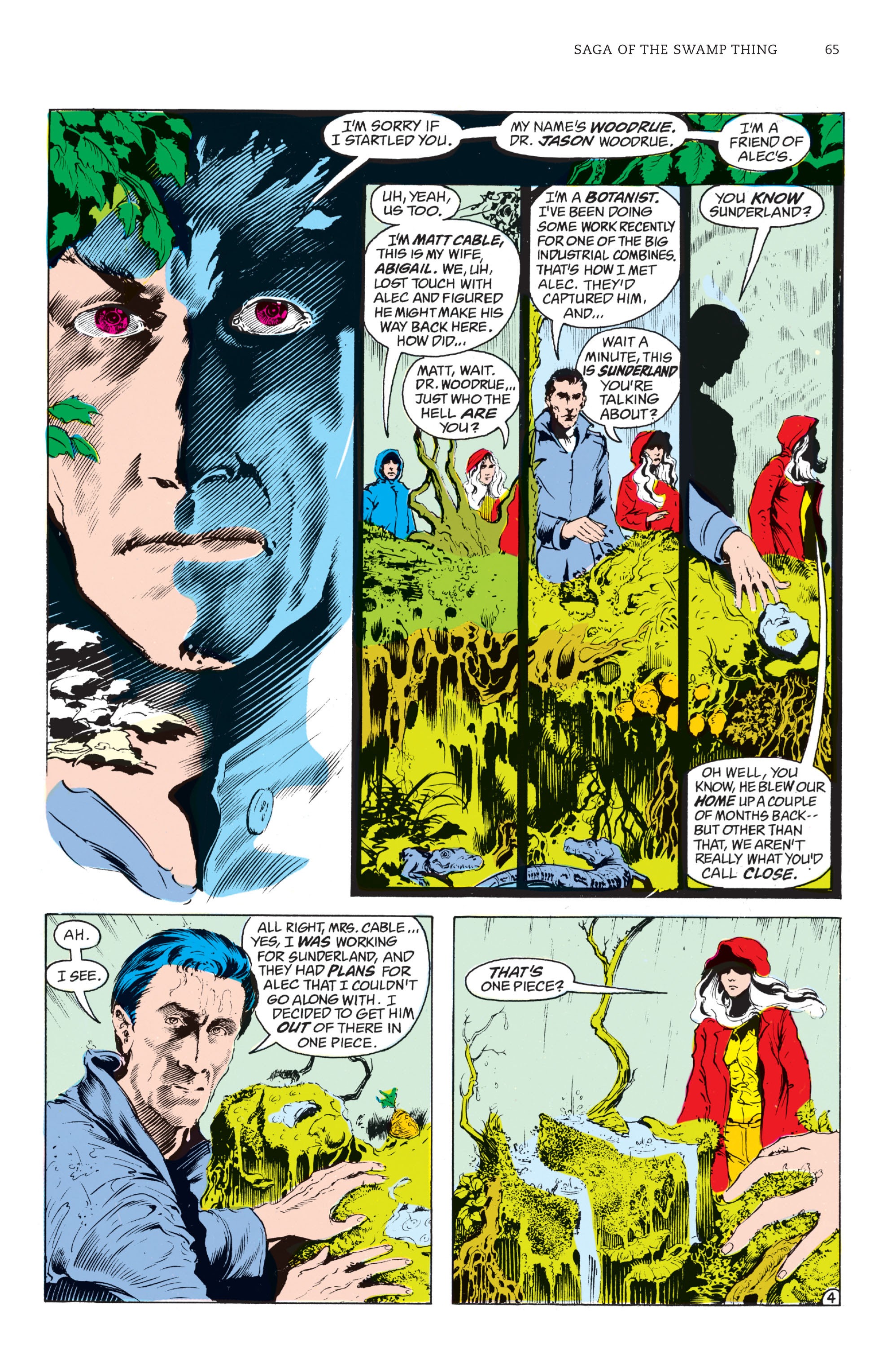 Read online Saga of the Swamp Thing comic -  Issue # TPB 1 (Part 1) - 64