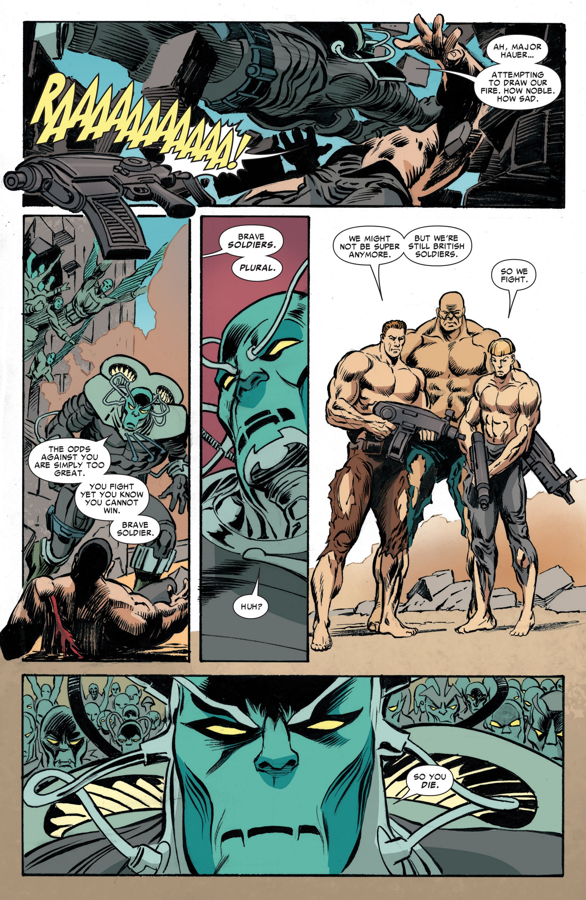 Read online Revolutionary War: Super Soldiers comic -  Issue # Full - 20