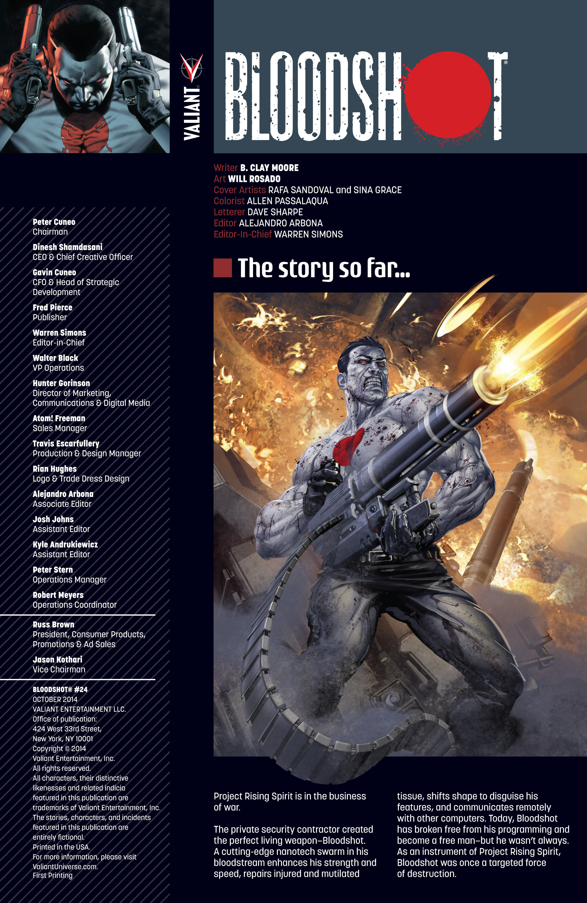 Read online Bloodshot (2012) comic -  Issue #24 - 2