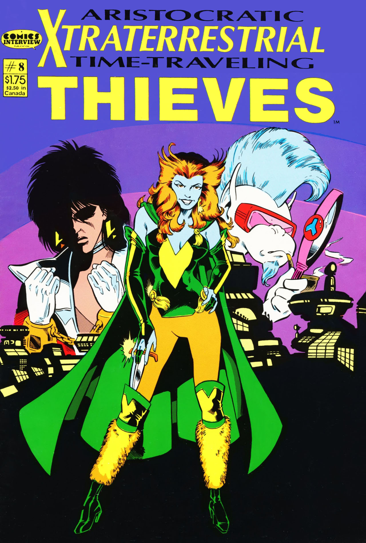 Read online Aristocratic Xtraterrestrial Time-Traveling Thieves comic -  Issue #8 - 1