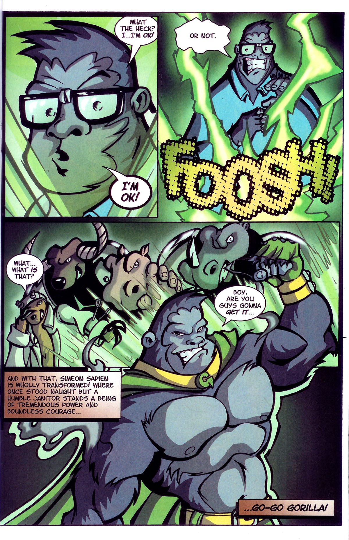 Read online Go-Go Gorilla and the Jungle Crew comic -  Issue # Full - 13