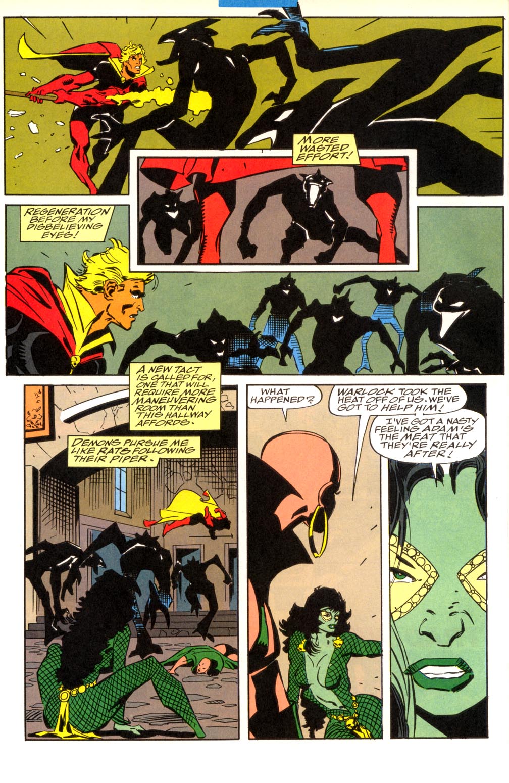 Read online Warlock and the Infinity Watch comic -  Issue #16 - 10