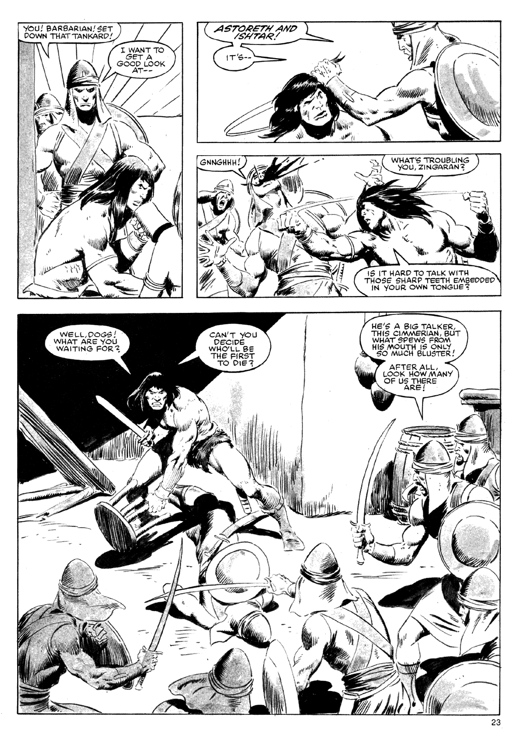The Savage Sword Of Conan issue 73 - Page 23