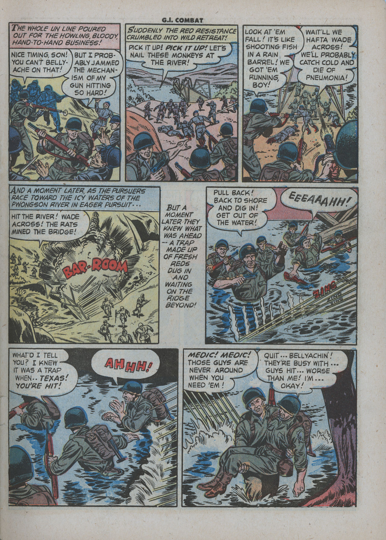 Read online G.I. Combat (1952) comic -  Issue #4 - 5