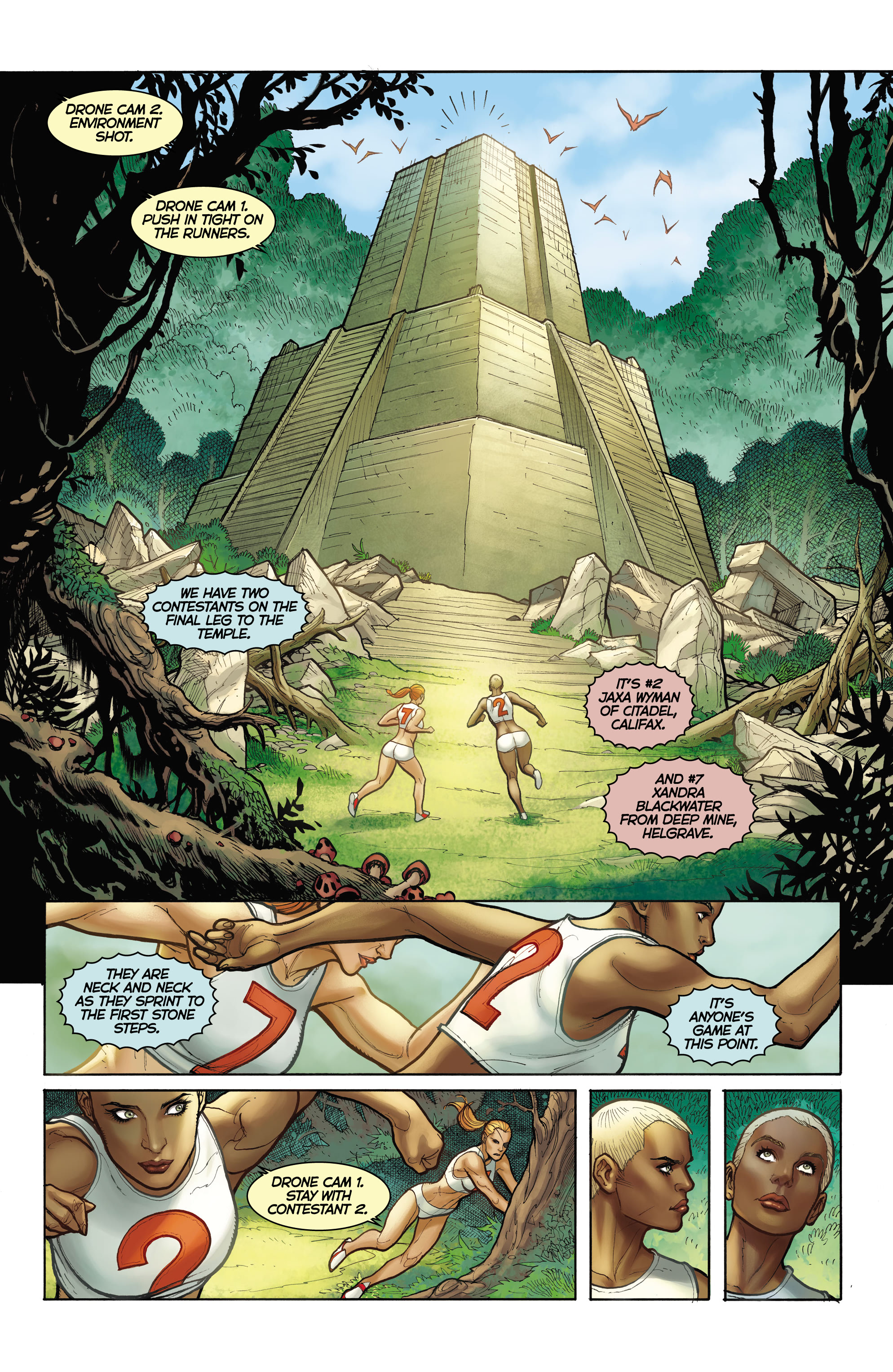 Read online Fight Girls comic -  Issue #1 - 21