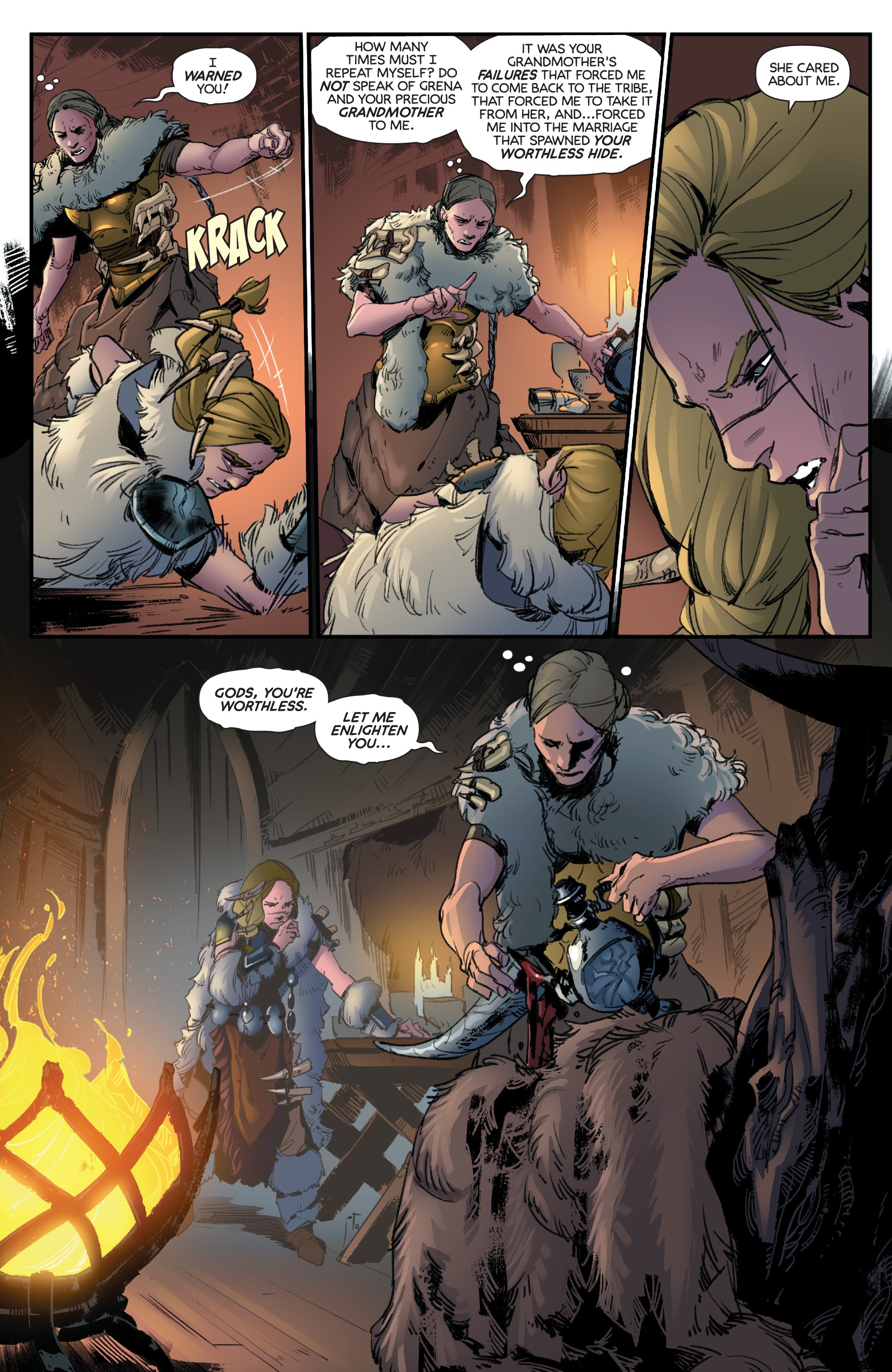 Read online League of Legends: Ashe: Warmother Special Edition comic -  Issue #4 - 4