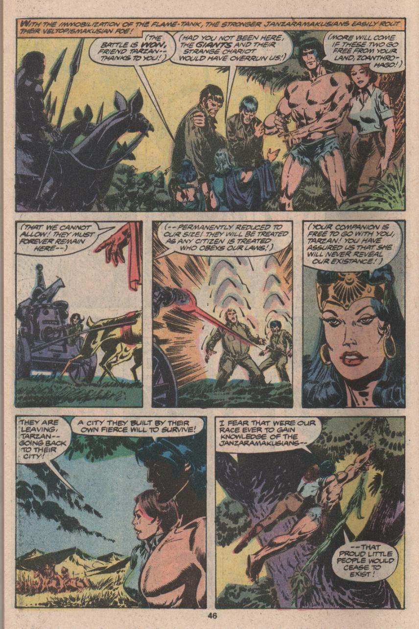 Read online Tarzan (1977) comic -  Issue # _Annual 3 - 35