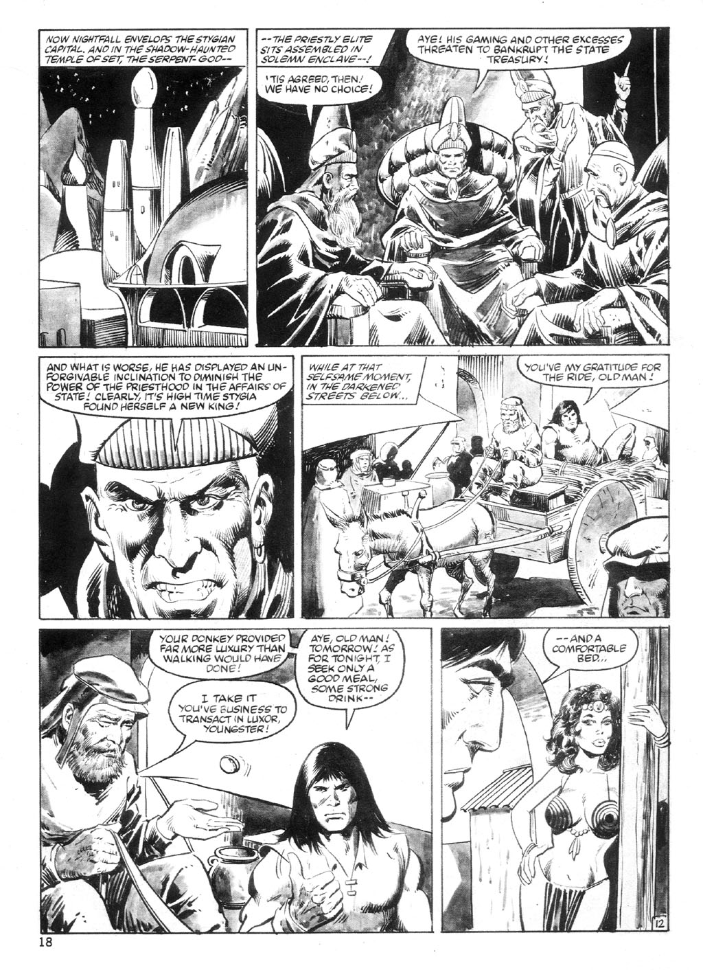 Read online The Savage Sword Of Conan comic -  Issue #94 - 17