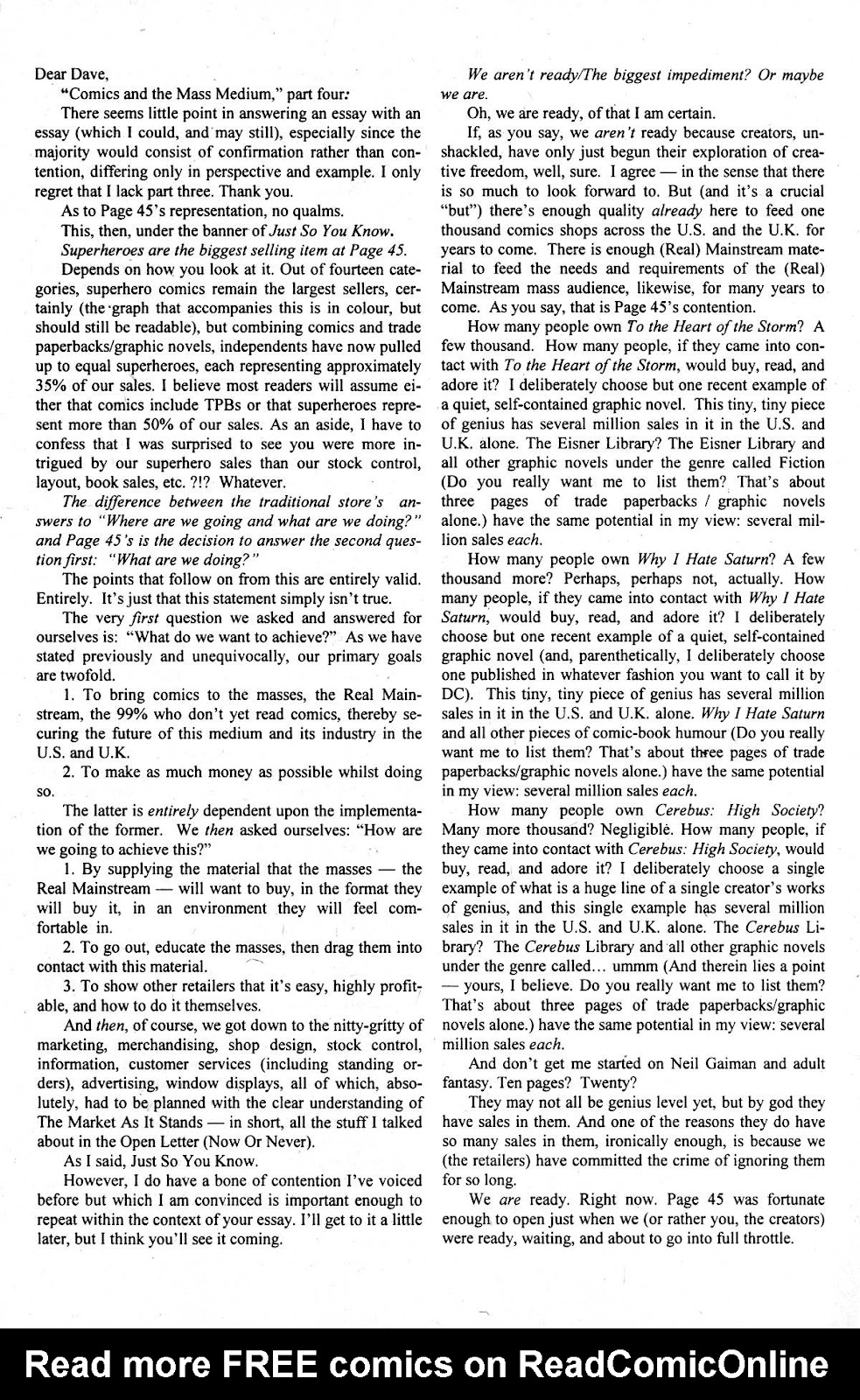 Cerebus issue 216 - Page 29