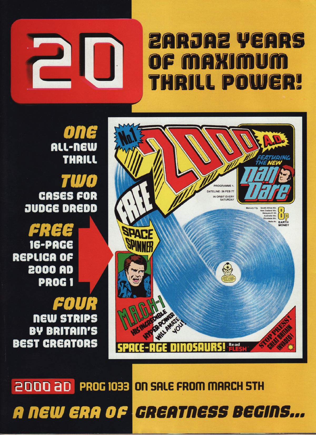 Read online Judge Dredd Megazine (vol. 3) comic -  Issue #28 - 39