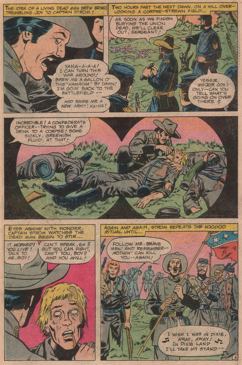 Read online Weird War Tales (1971) comic -  Issue #56 - 27