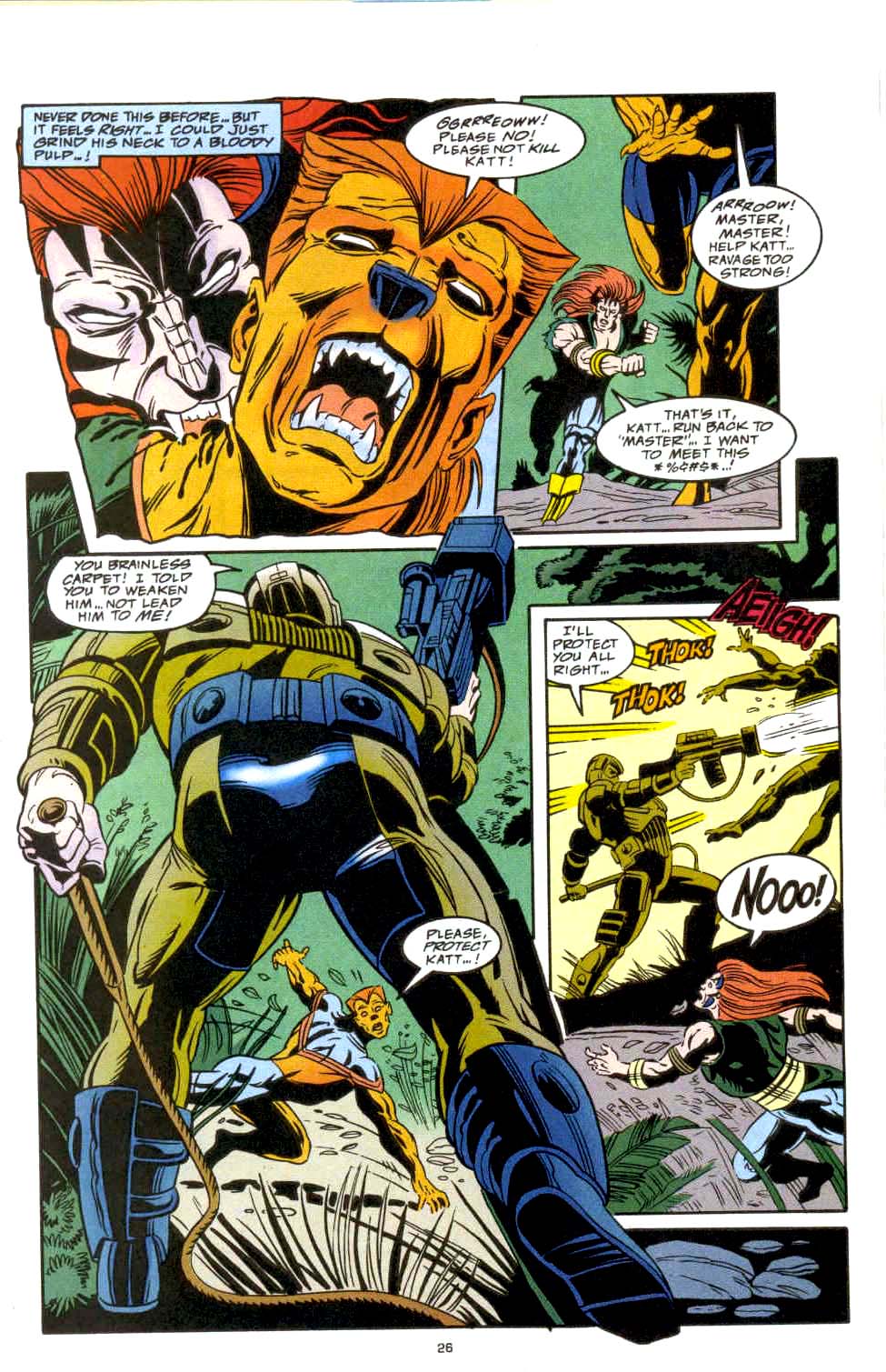 Read online Ravage 2099 comic -  Issue #20 - 21