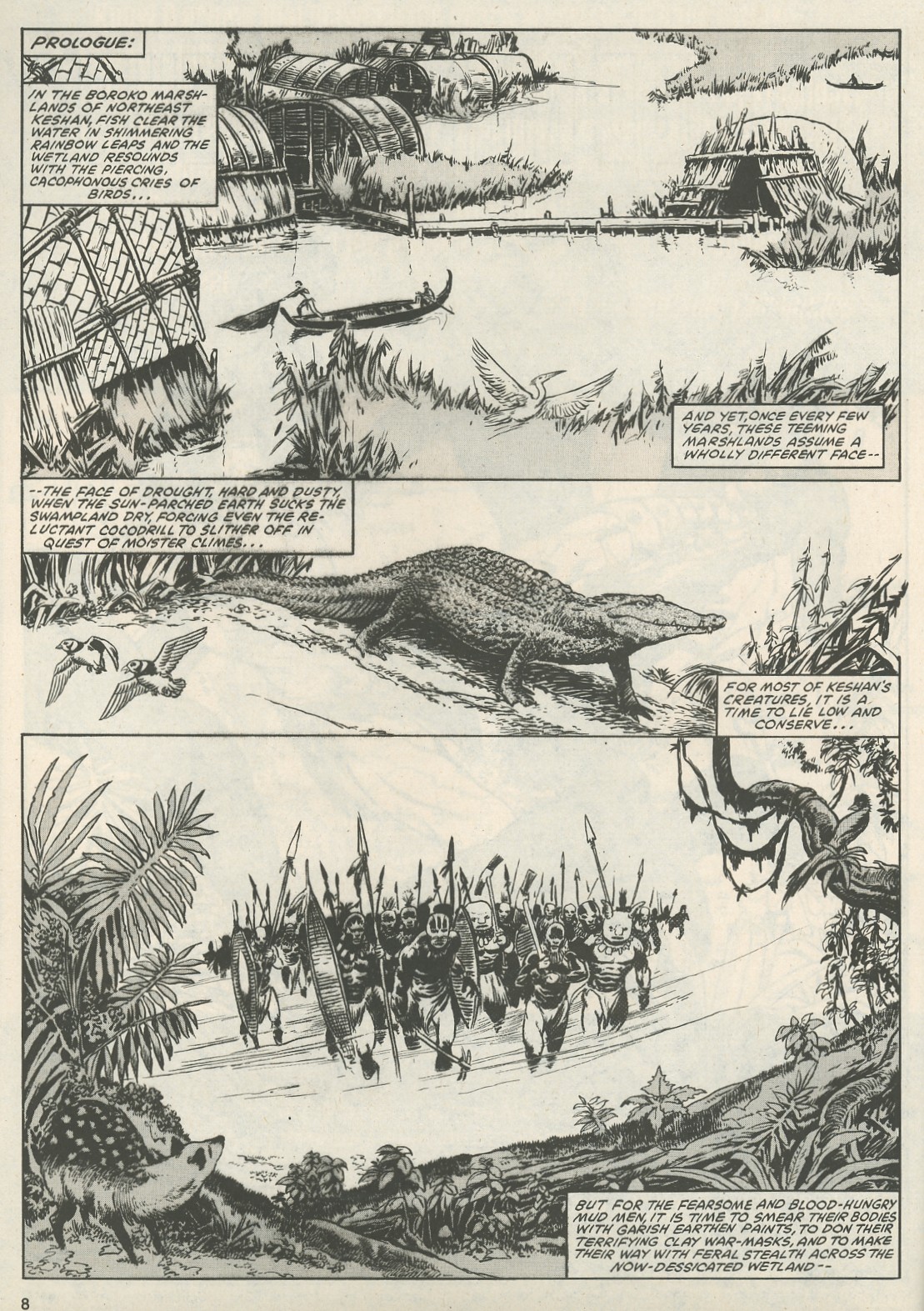 Read online The Savage Sword Of Conan comic -  Issue #111 - 8
