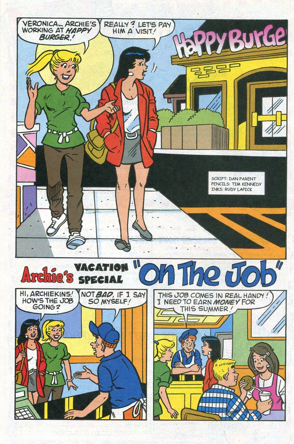 Read online Archie's Vacation Special comic -  Issue #7 - 30