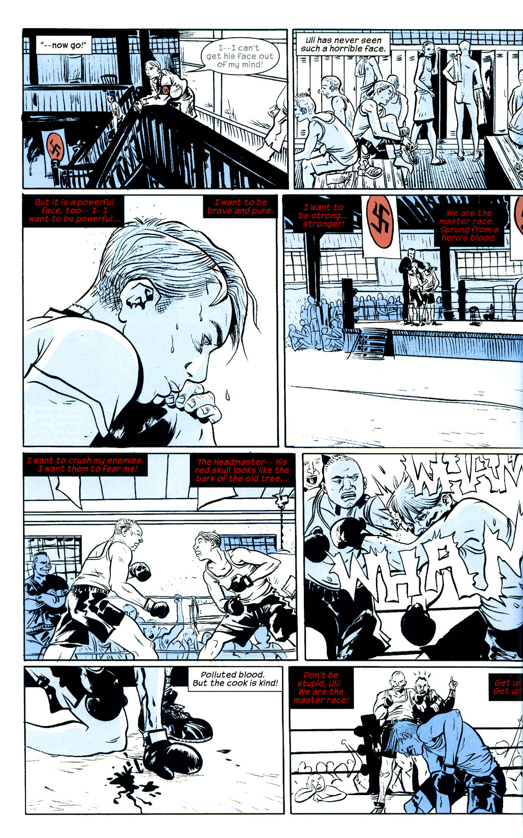 Read online Captain America: Red, White & Blue comic -  Issue # TPB - 37