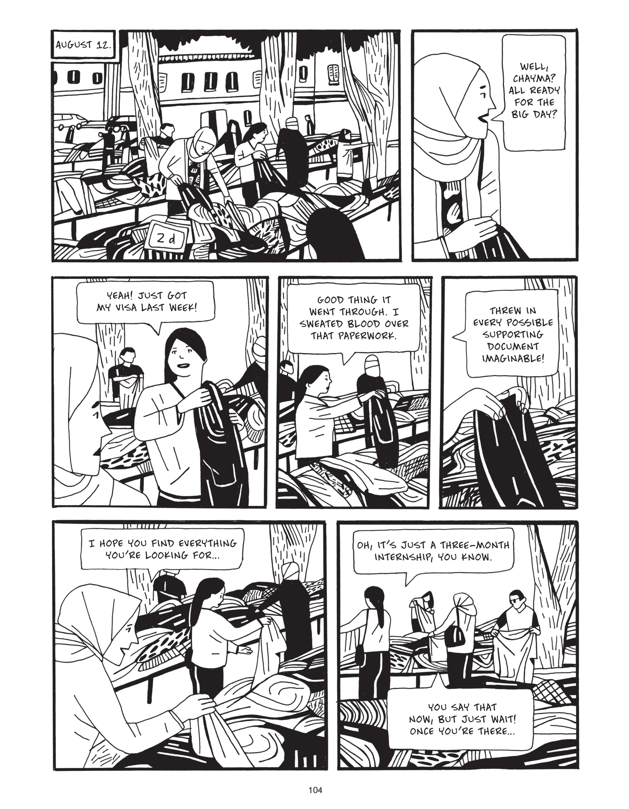 Read online After the Spring: A Story of Tunisian Youth comic -  Issue # TPB - 104