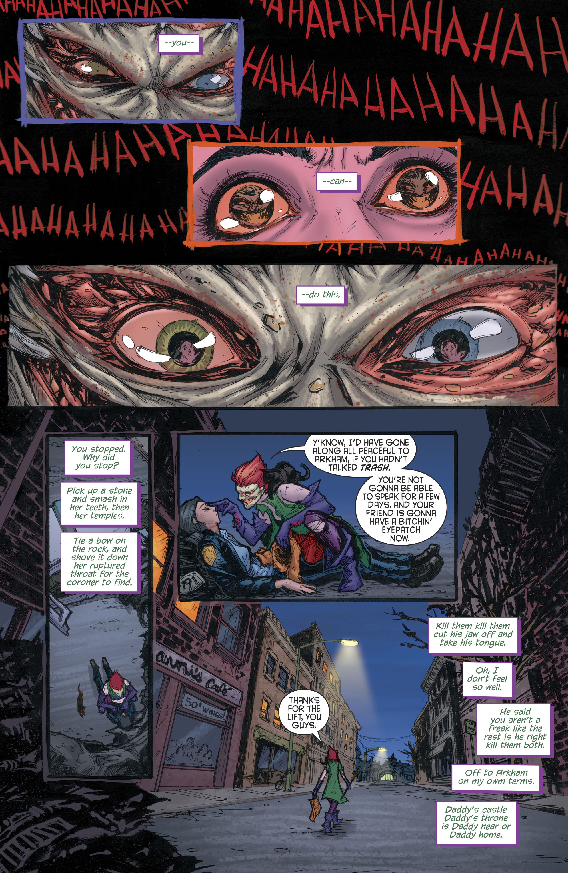 Read online Batman Arkham: Joker's Daughter comic -  Issue # TPB (Part 2) - 94