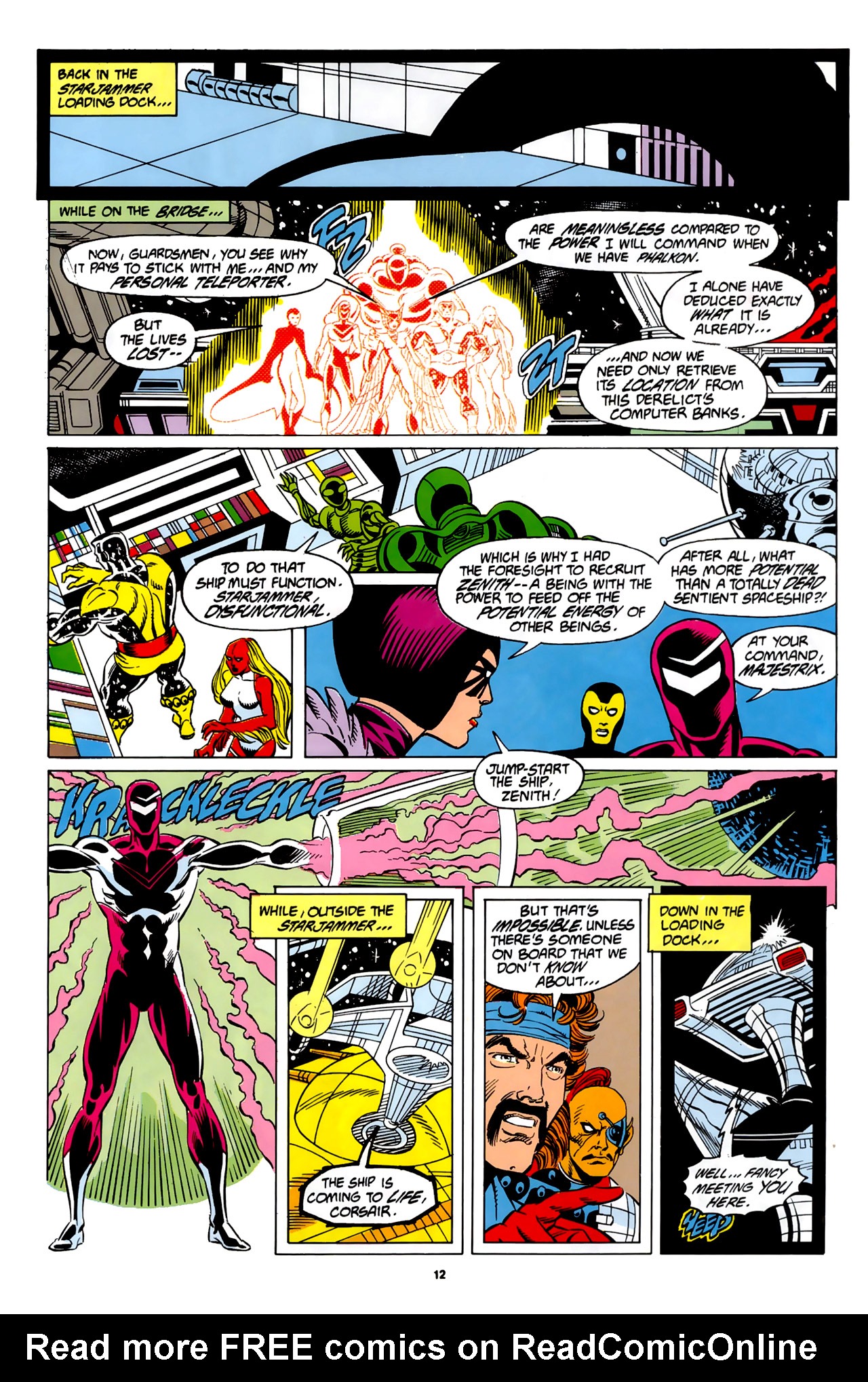 Read online X-Men Spotlight On...Starjammers comic -  Issue #2 - 14