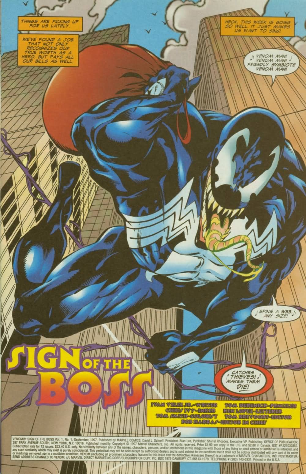 Read online Venom: Sign of the Boss comic -  Issue #1 - 4