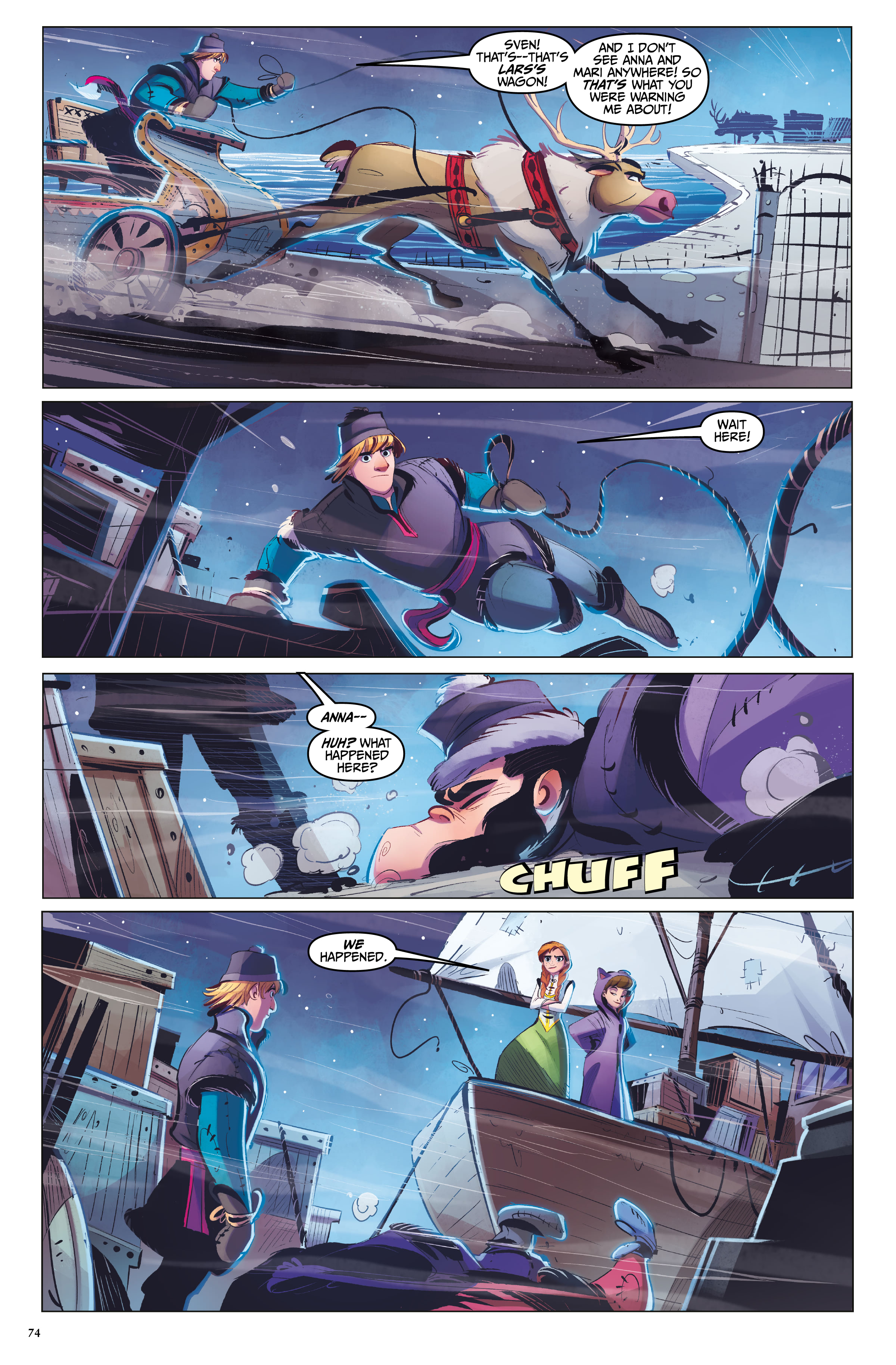 Read online Disney Frozen Library Edition comic -  Issue # TPB (Part 1) - 76