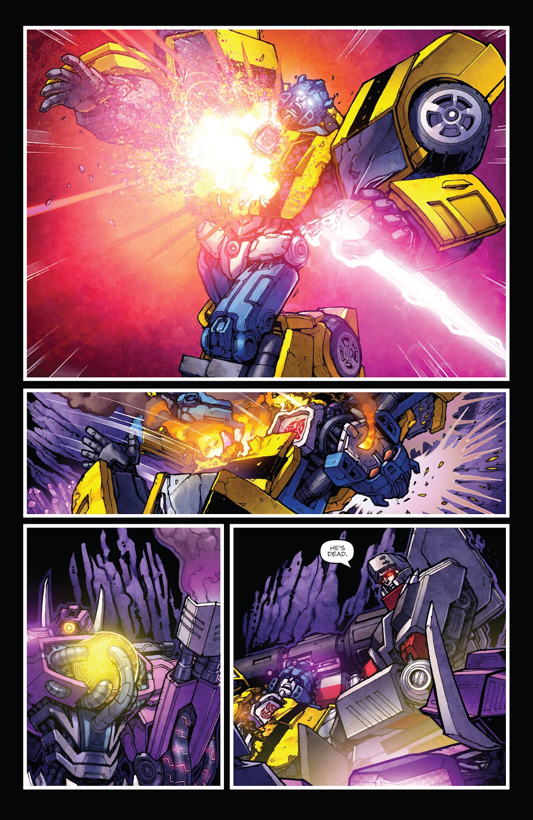 The Transformers: Dark Cybertron Finale issue Full - Page 119