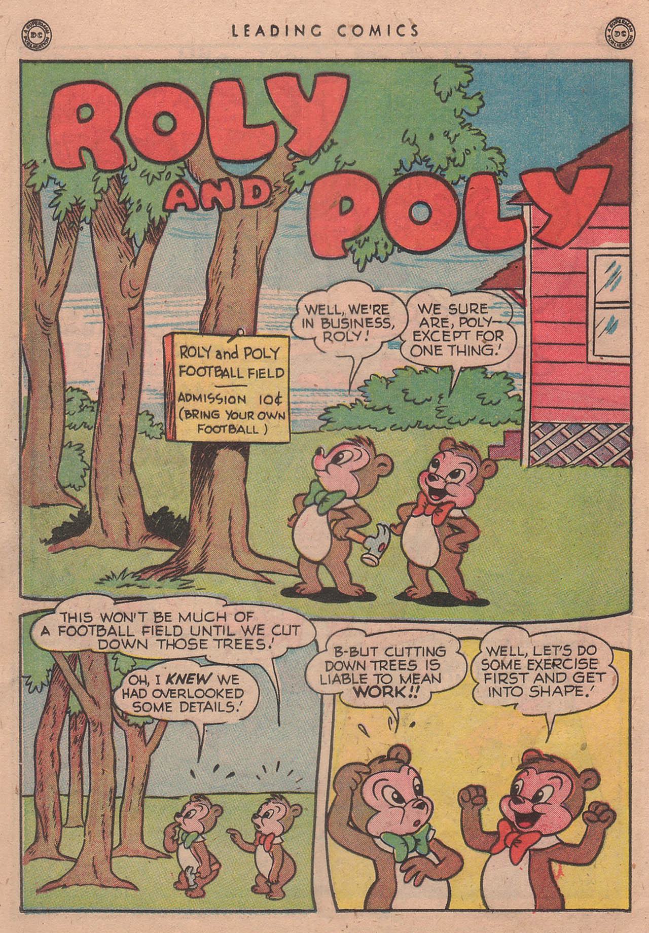 Read online Leading Comics comic -  Issue #36 - 34