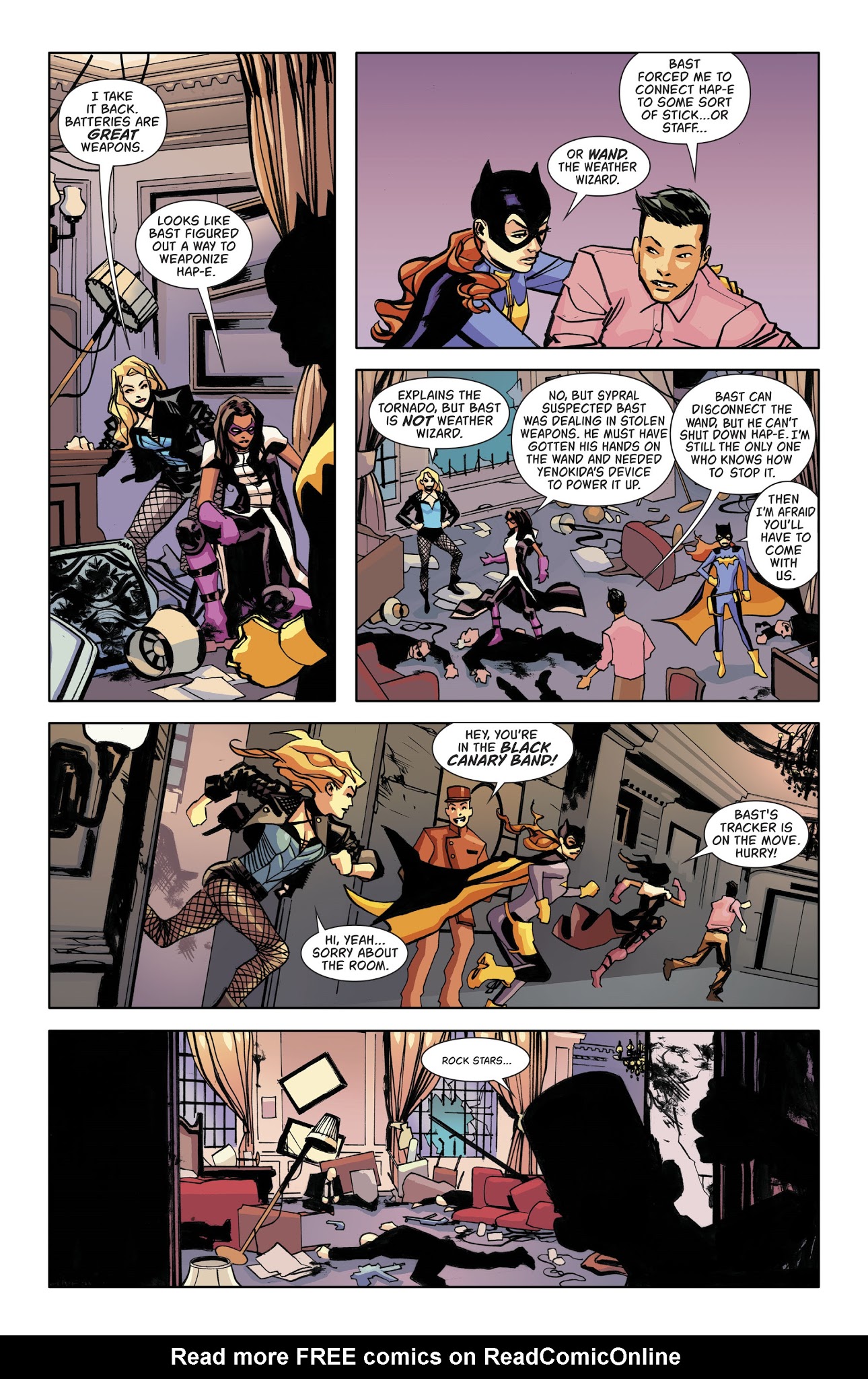 Read online Batgirl and the Birds of Prey comic -  Issue #18 - 13