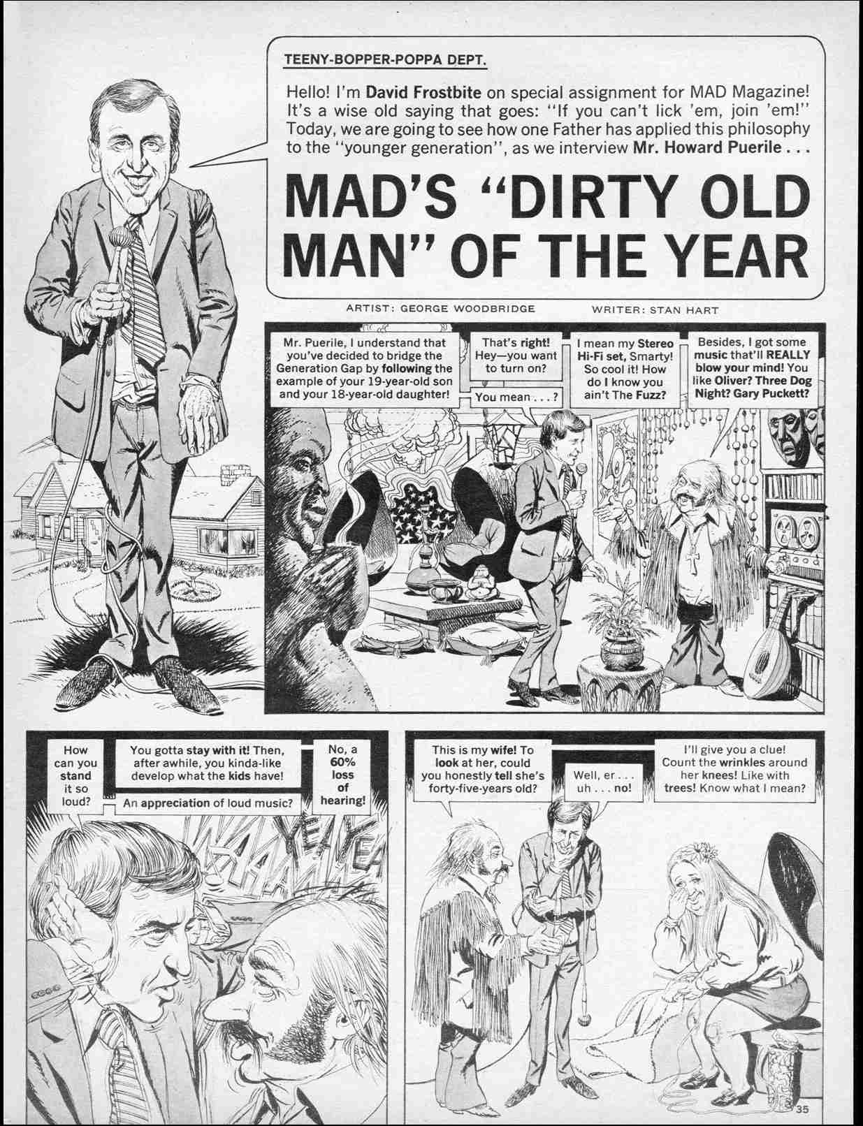 Read online MAD comic -  Issue #142 - 37