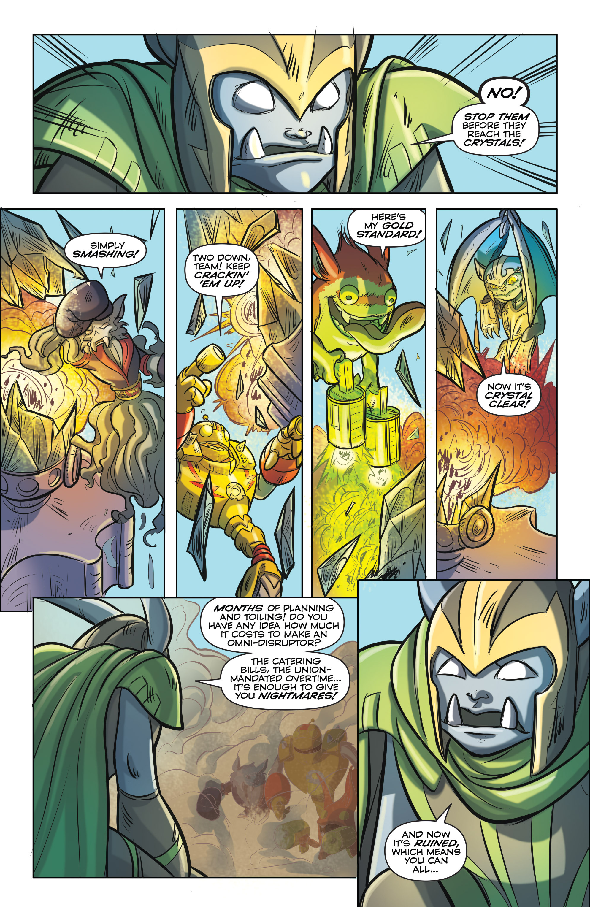 Read online Skylanders comic -  Issue #5 - 16