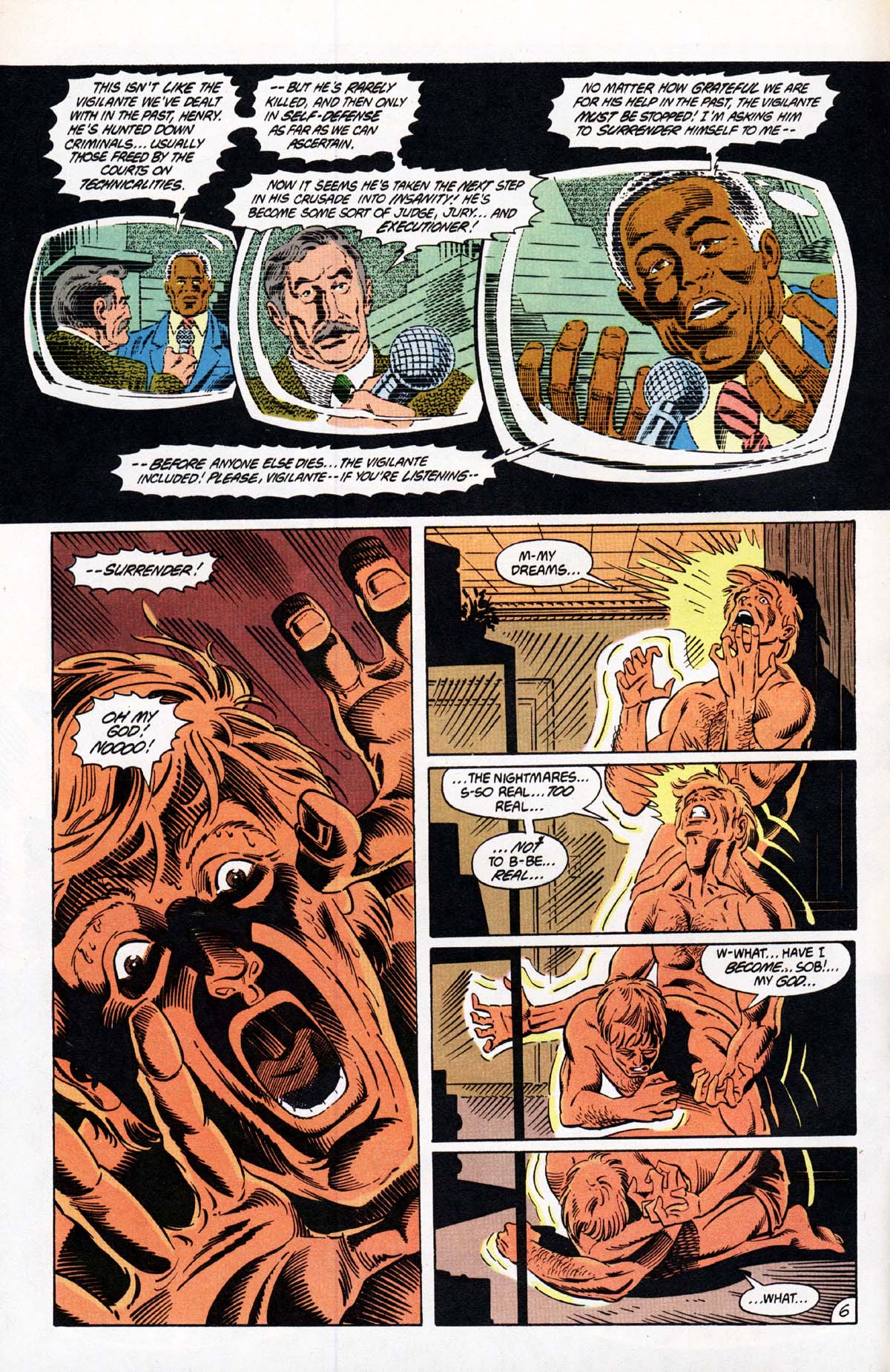 Read online Vigilante (1983) comic -  Issue #20 - 7
