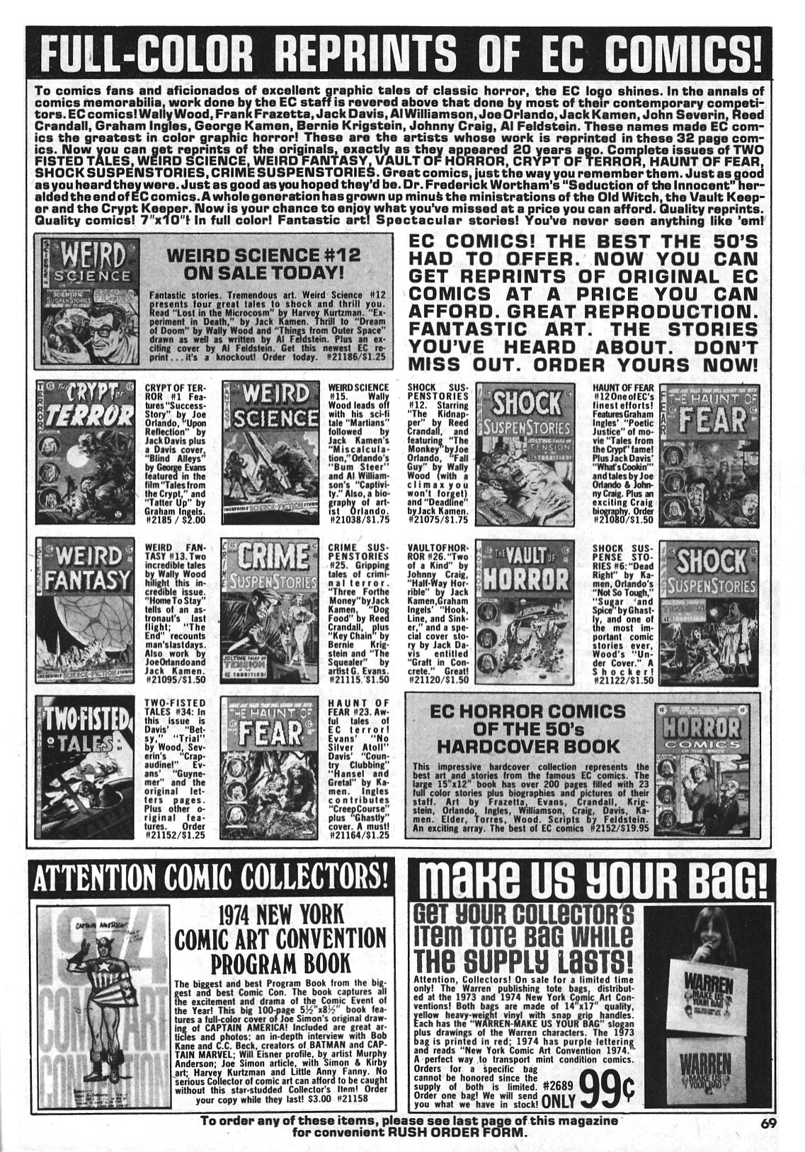 Read online Vampirella (1969) comic -  Issue #46 - 69