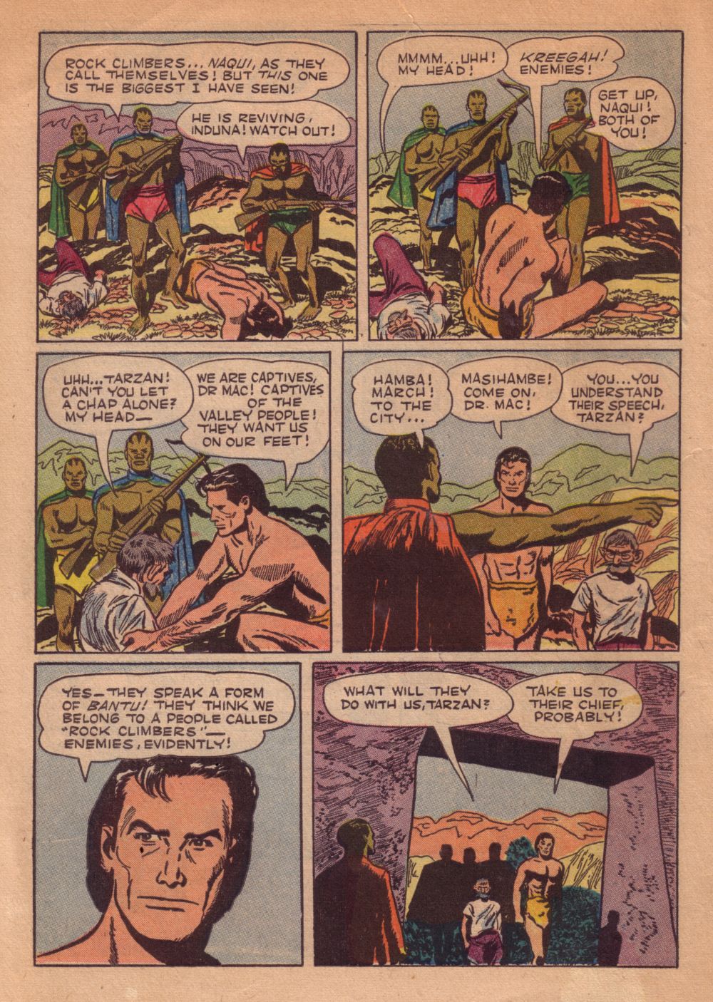 Read online Tarzan (1948) comic -  Issue #55 - 6