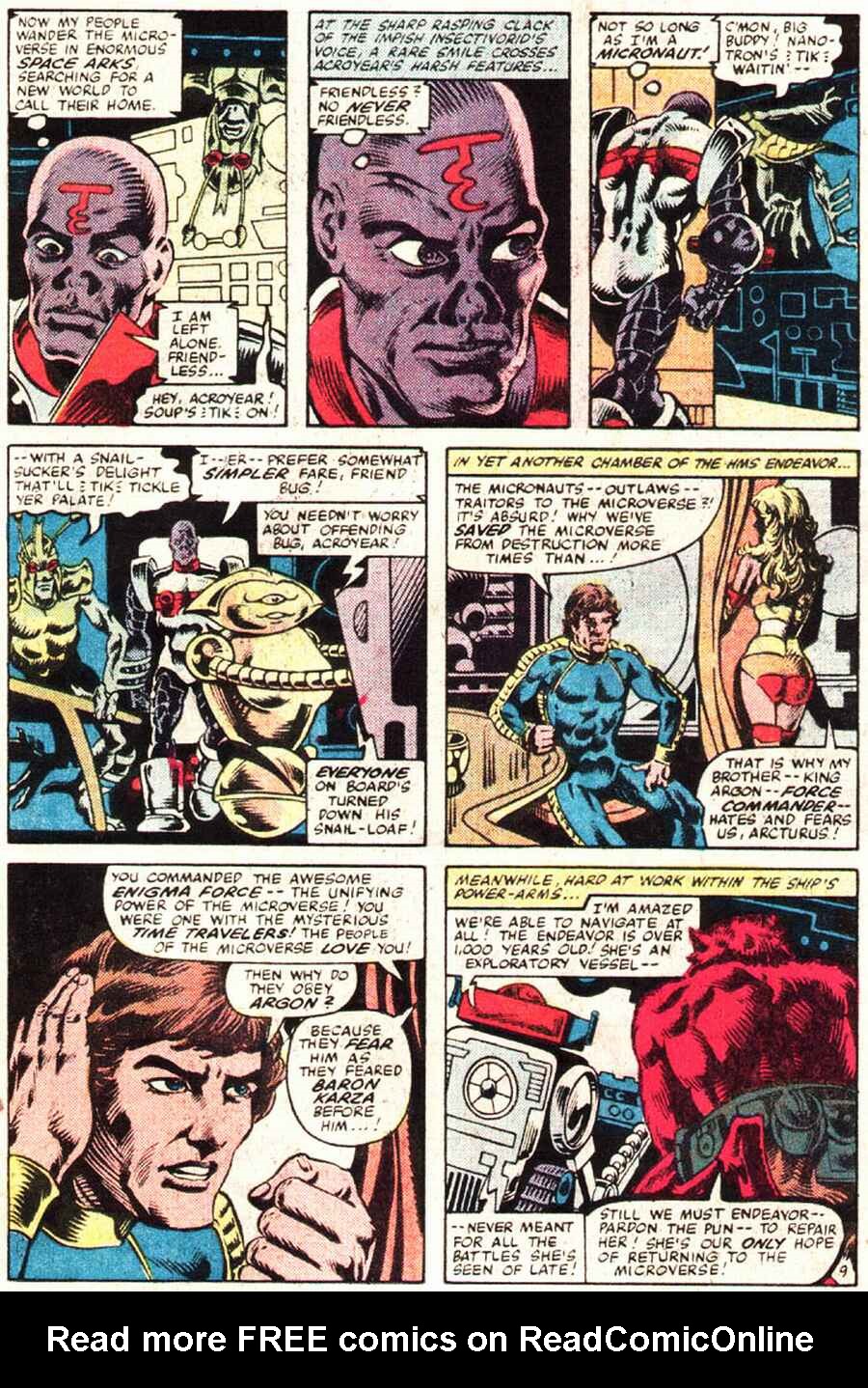Read online Micronauts (1979) comic -  Issue #39 - 10