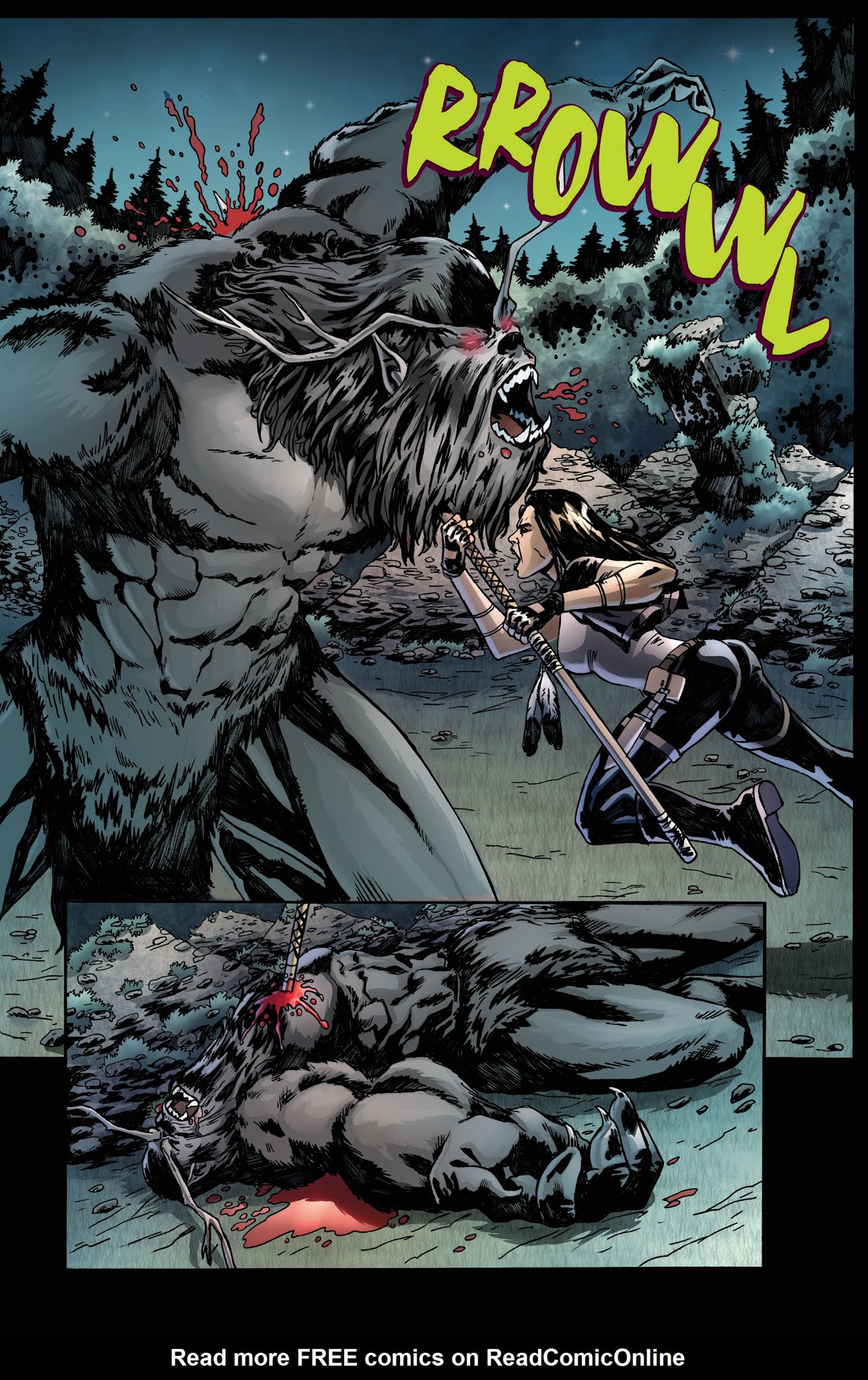 Read online The Monster Hunters' Survival Guide Case Files: Wendigo comic -  Issue # Full - 42