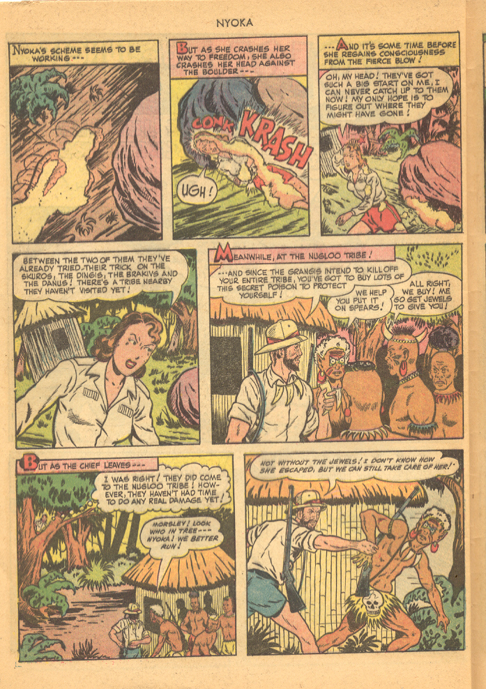 Read online Nyoka the Jungle Girl (1945) comic -  Issue #37 - 44