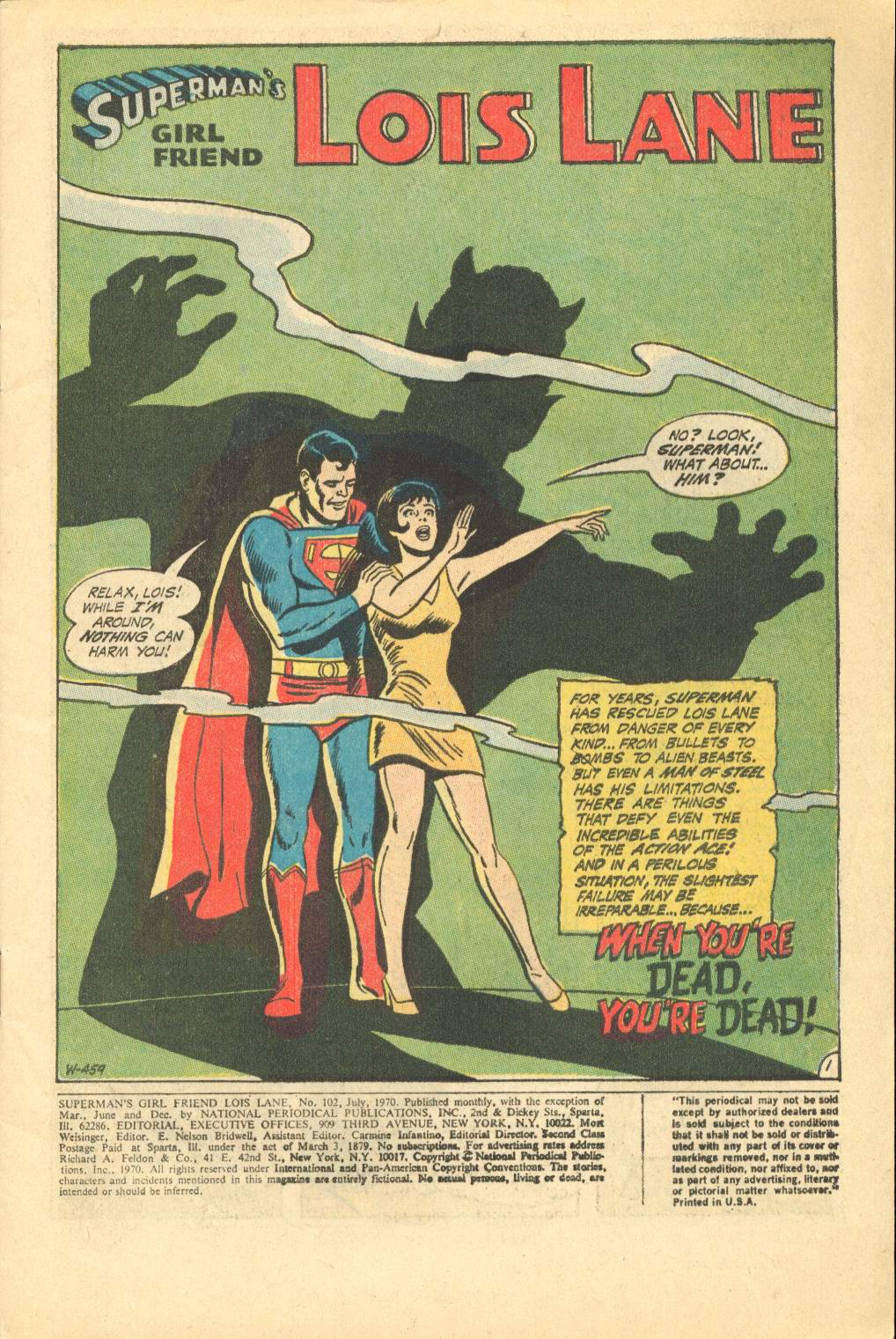 Read online Superman's Girl Friend, Lois Lane comic -  Issue #102 - 3