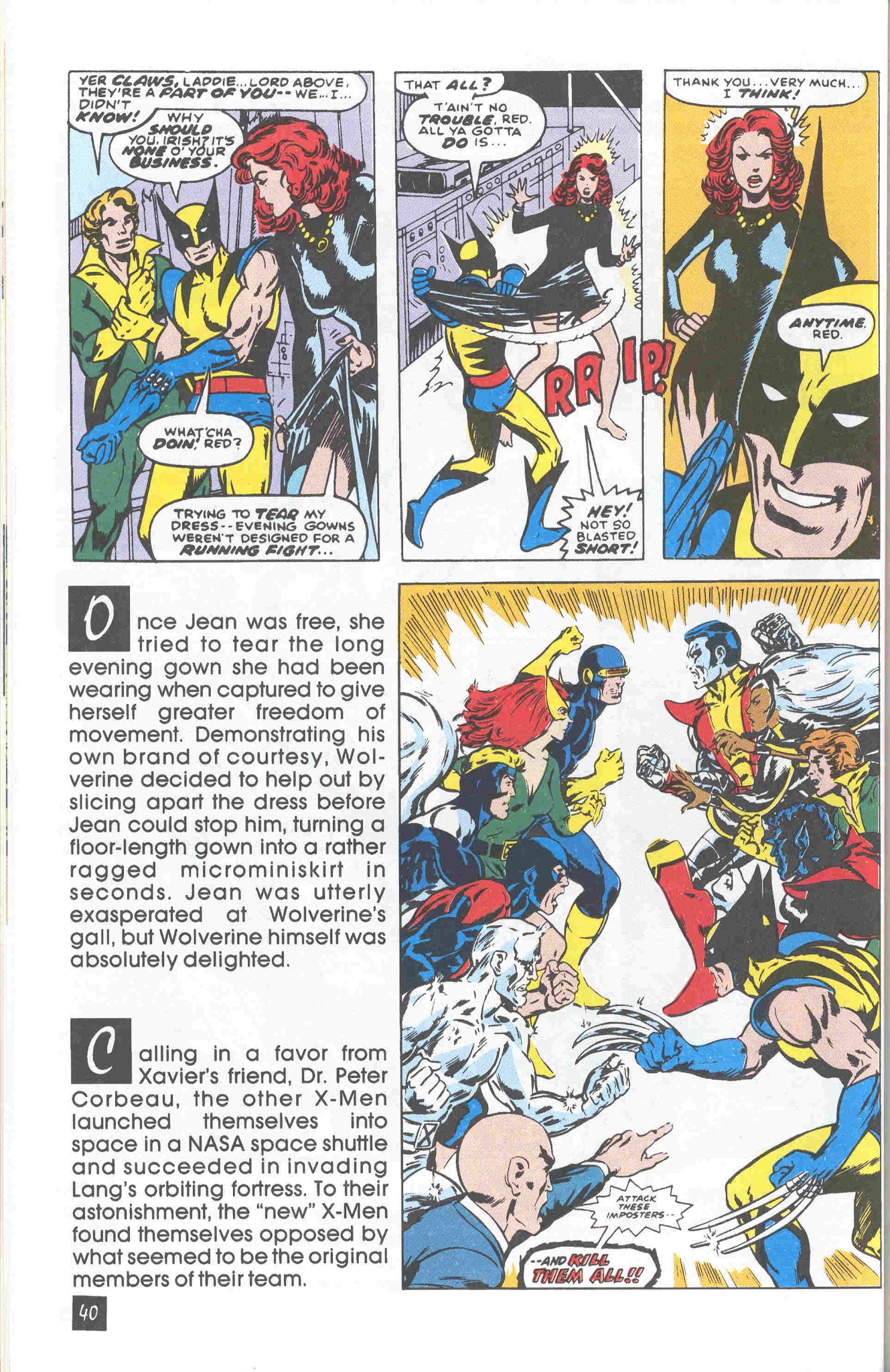 Read online Wolverine Saga comic -  Issue #1 - 46