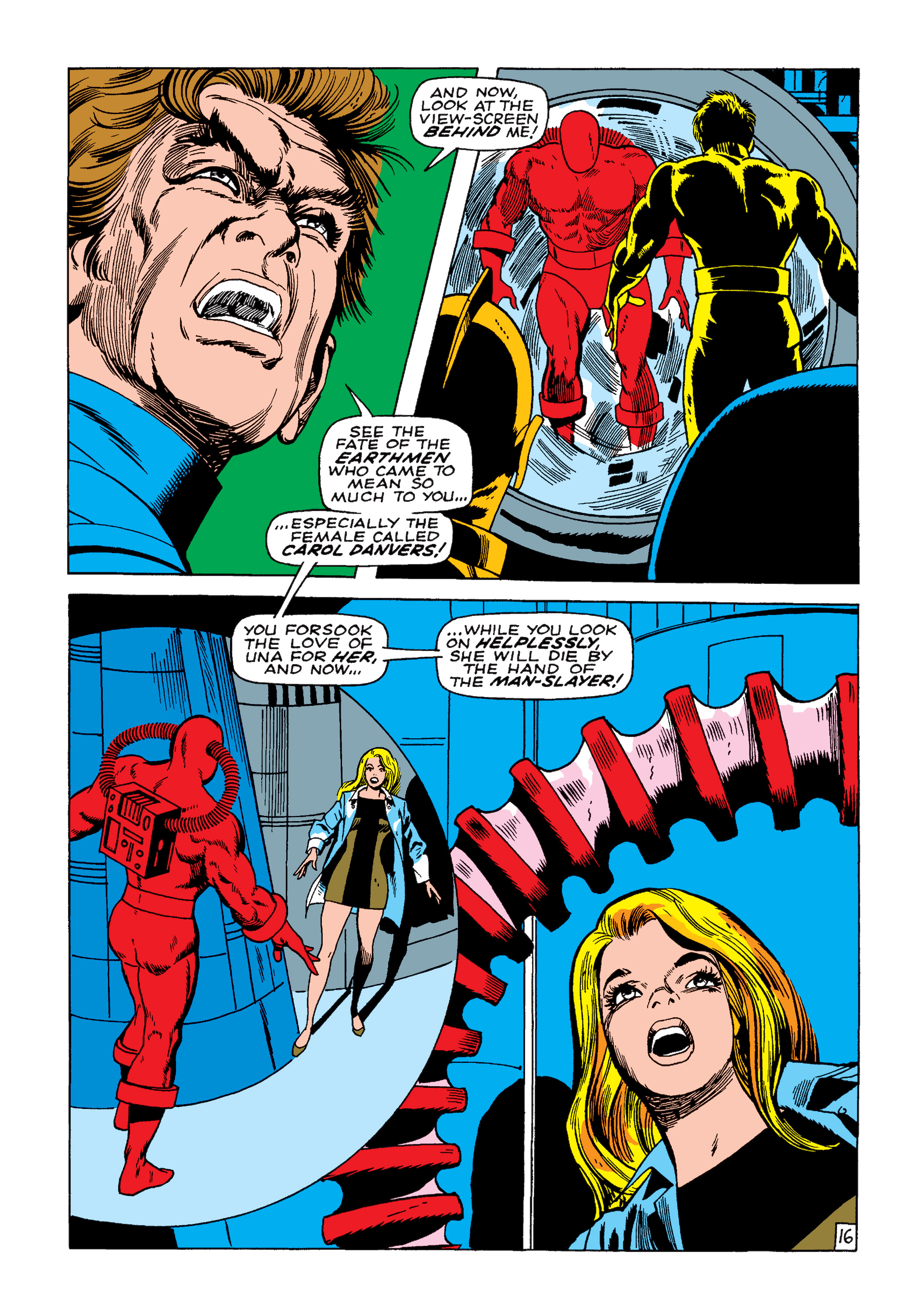 Read online Marvel Masterworks: Captain Marvel comic -  Issue # TPB 2 (Part 1) - 87