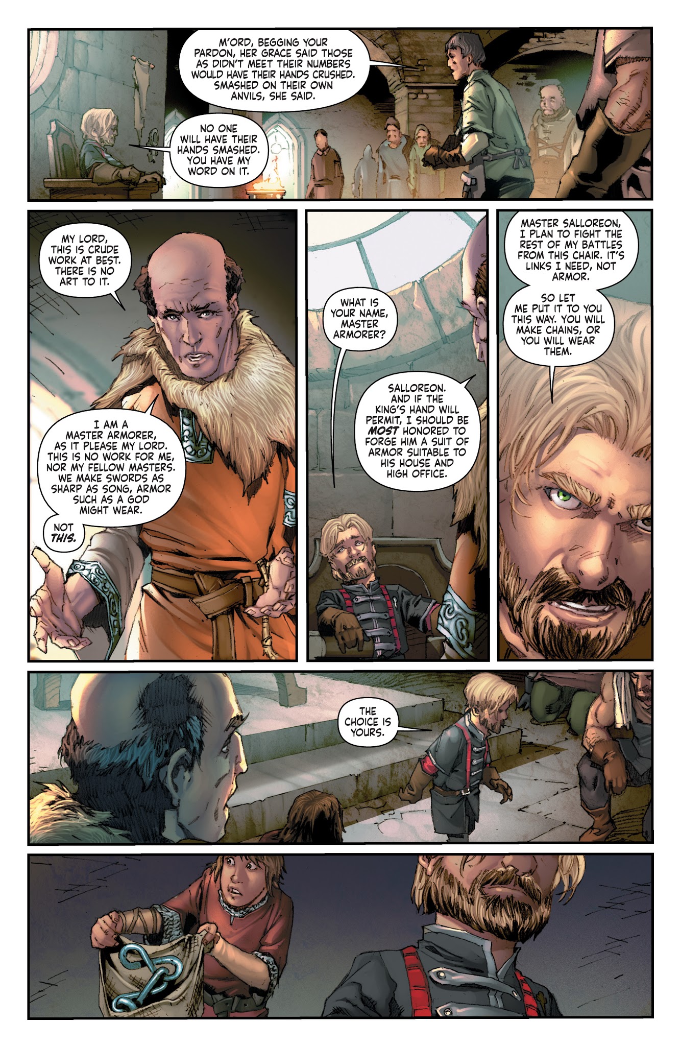 Read online A Clash of Kings comic -  Issue #8 - 8