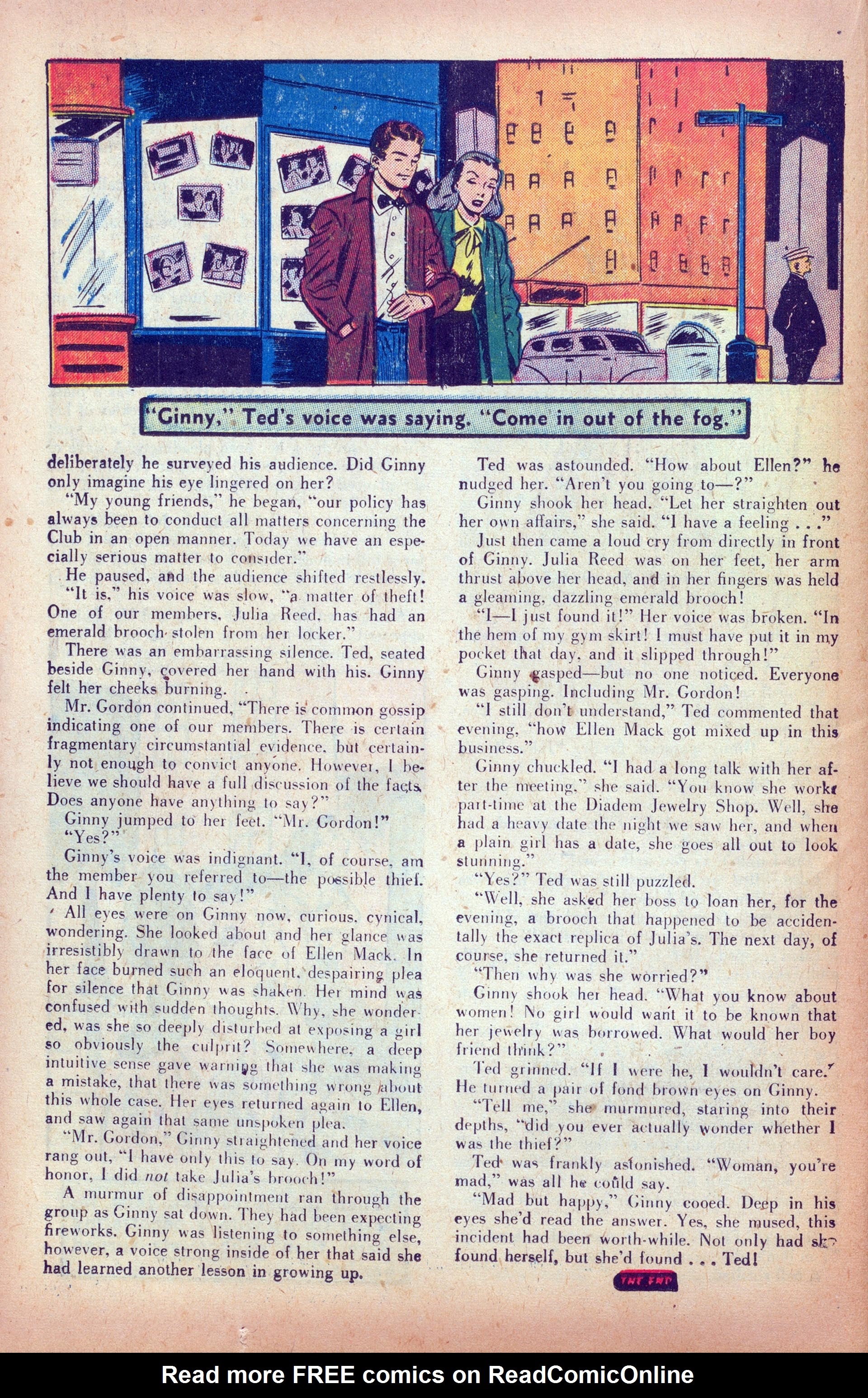 Read online Junior Miss (1947) comic -  Issue #35 - 34