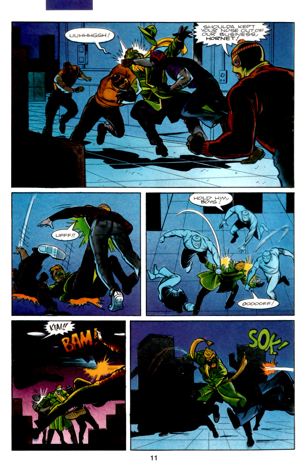 Read online The Green Hornet (1991) comic -  Issue #4 - 12